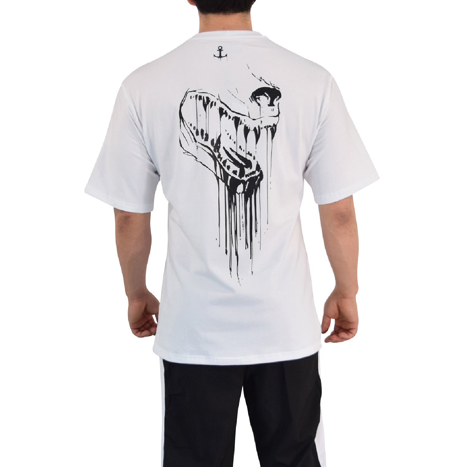 Playera Oversized War Dog White