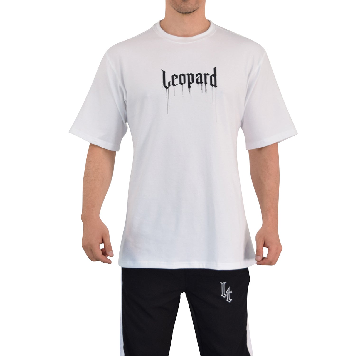 Playera Oversized War Dog White
