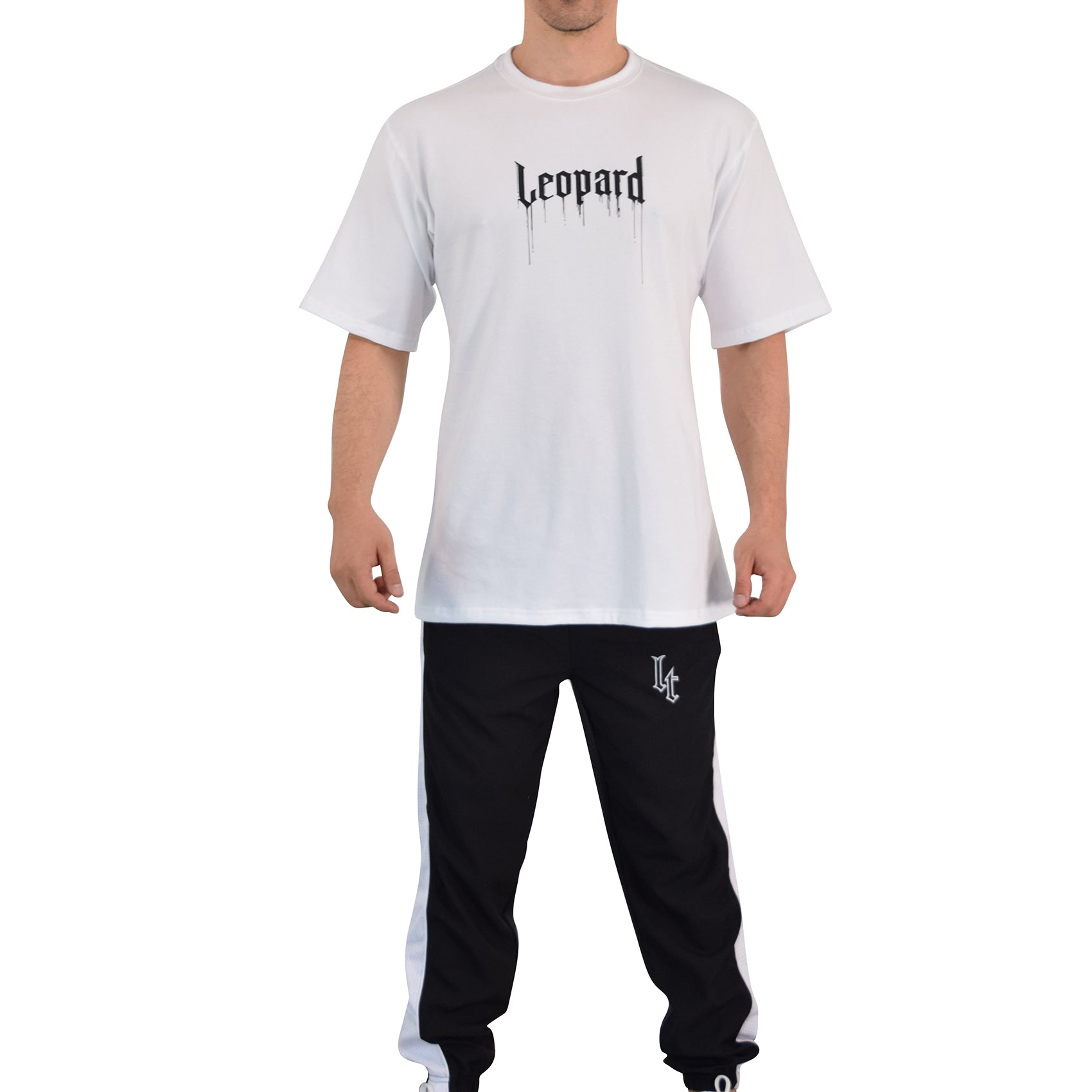 Playera Oversized War Dog White