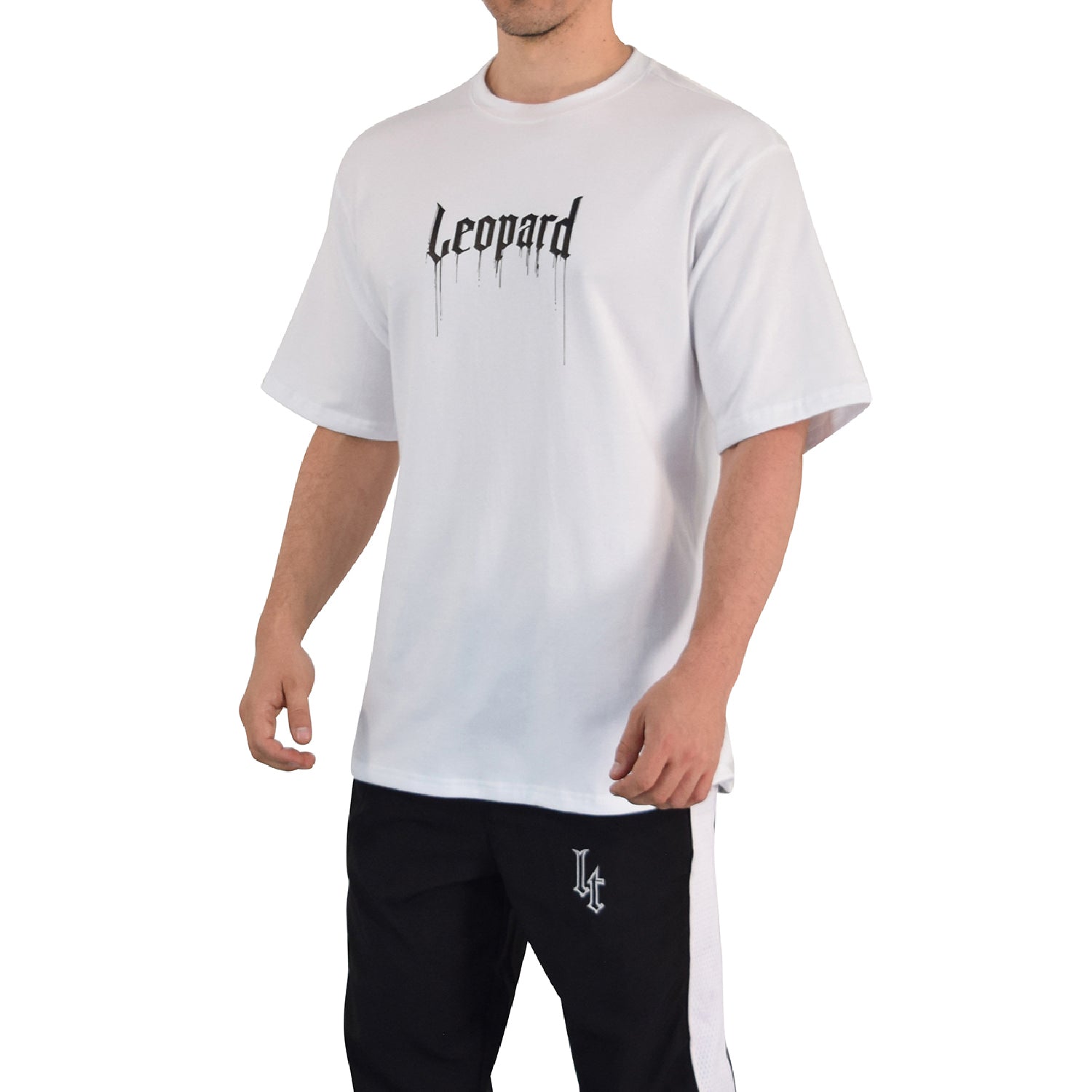 Playera Oversized War Dog White