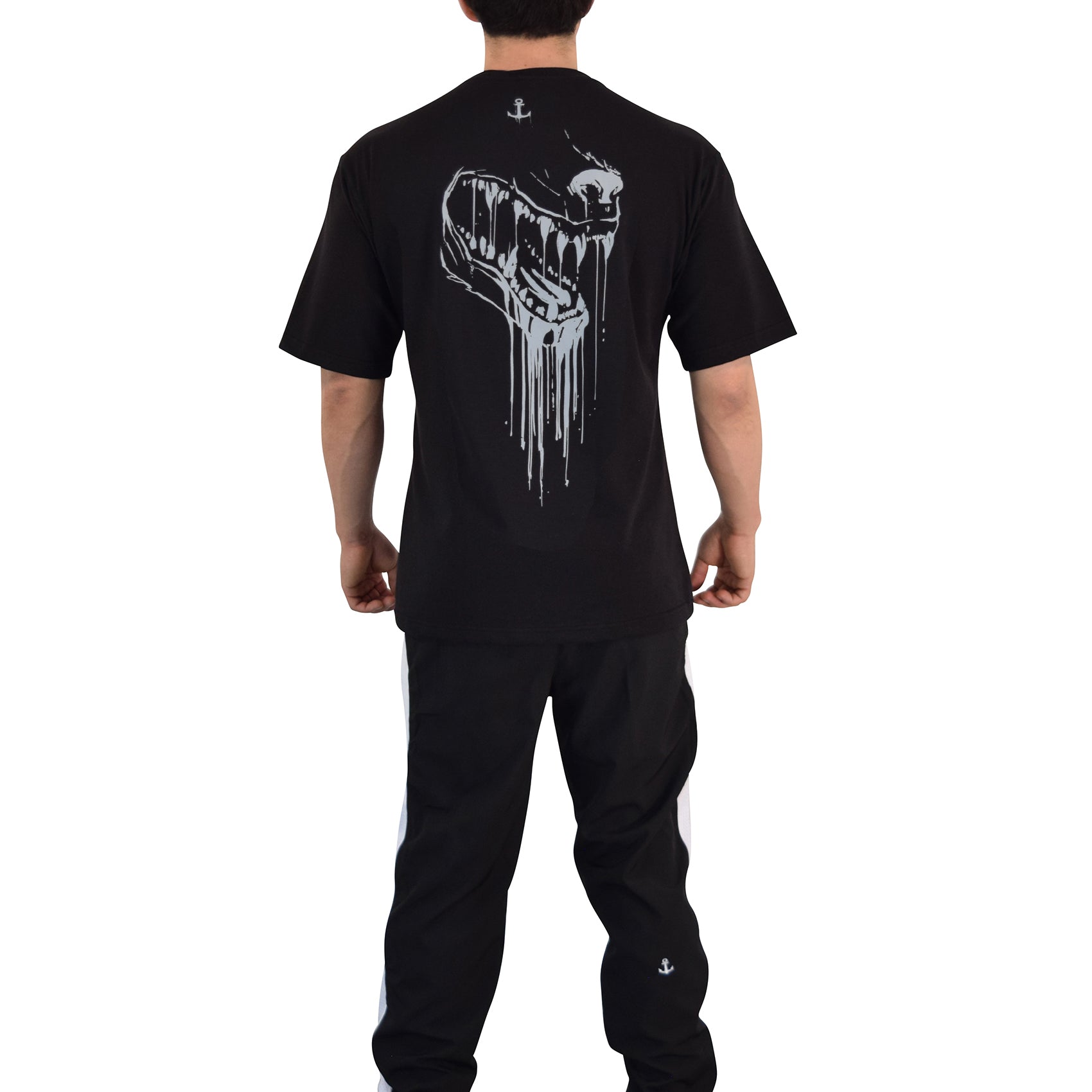 Playera Oversized War Dog Black