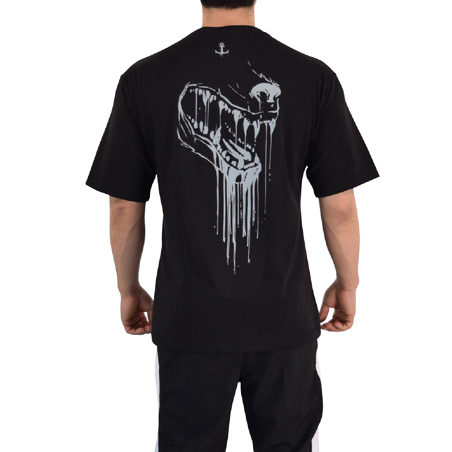 Playera Oversized War Dog Black