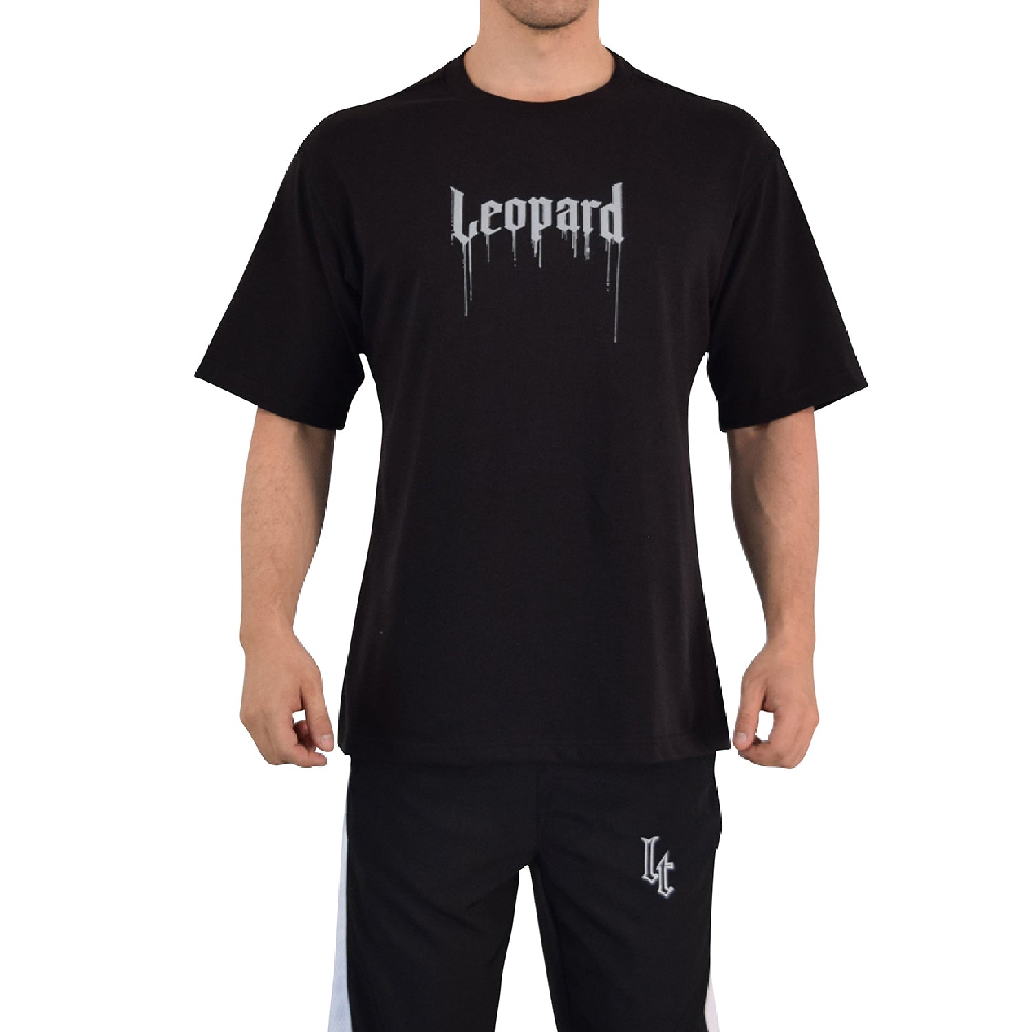 Playera Oversized War Dog Black