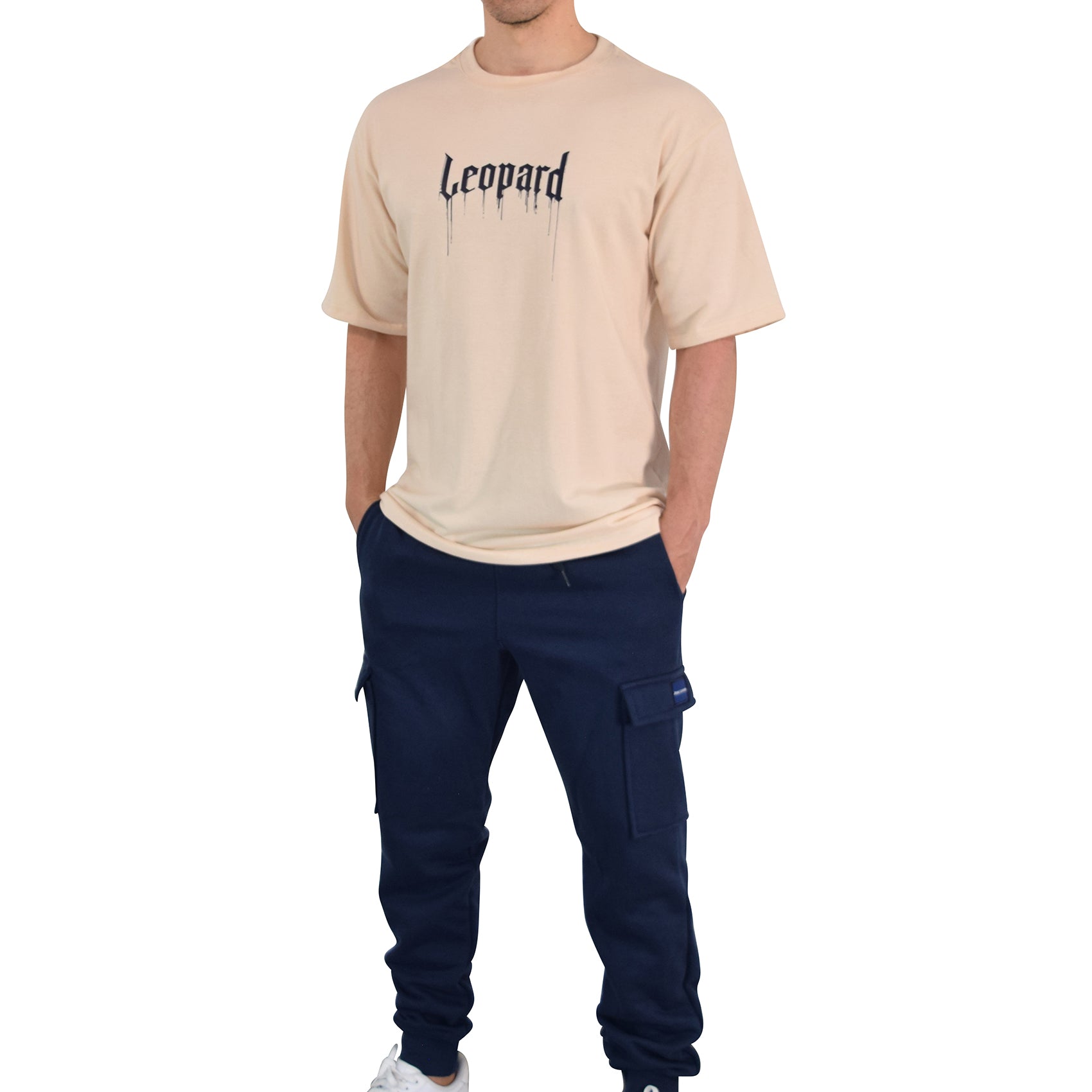 Playera Oversized War Dog Sand
