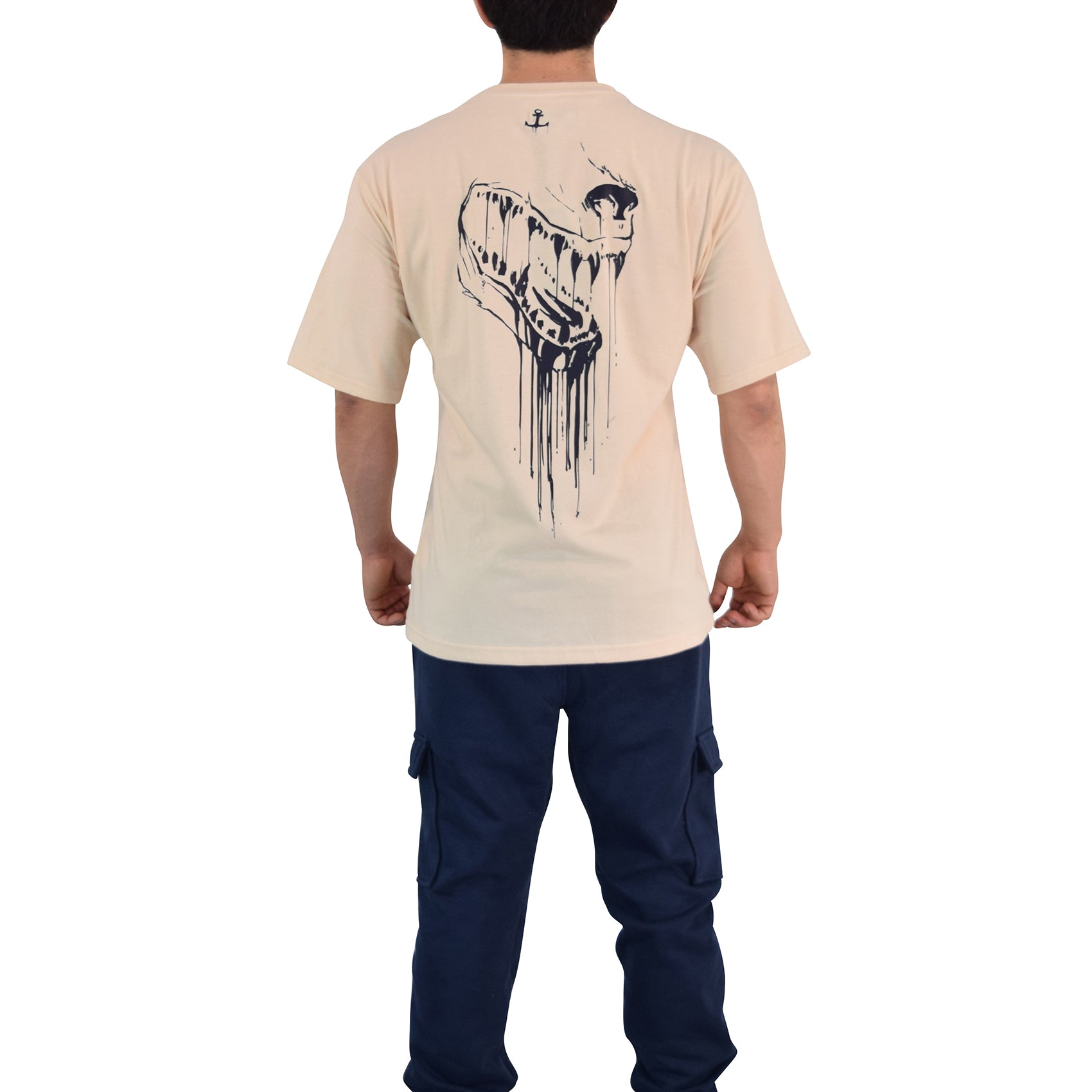 Playera Oversized War Dog Sand