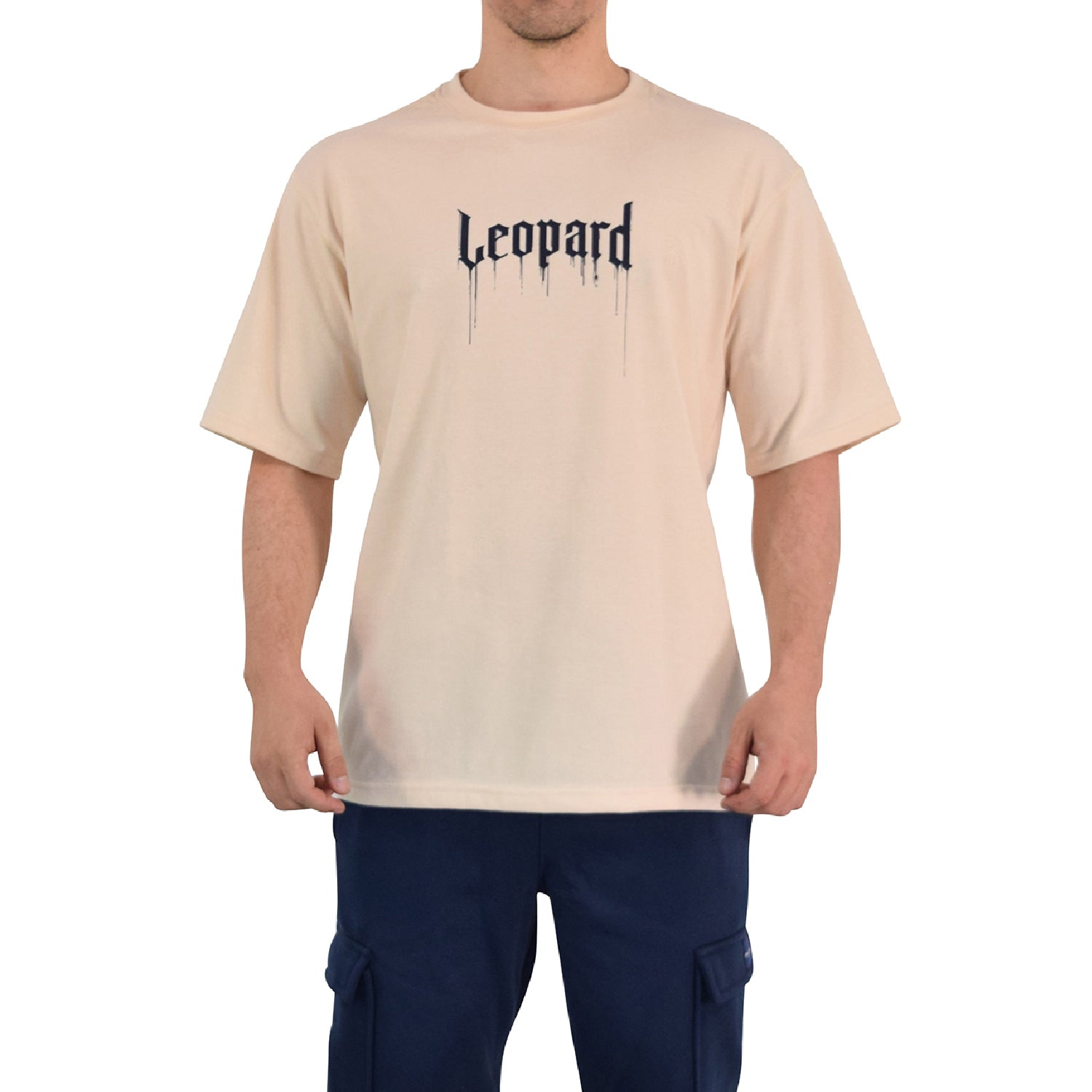 Playera Oversized War Dog Sand