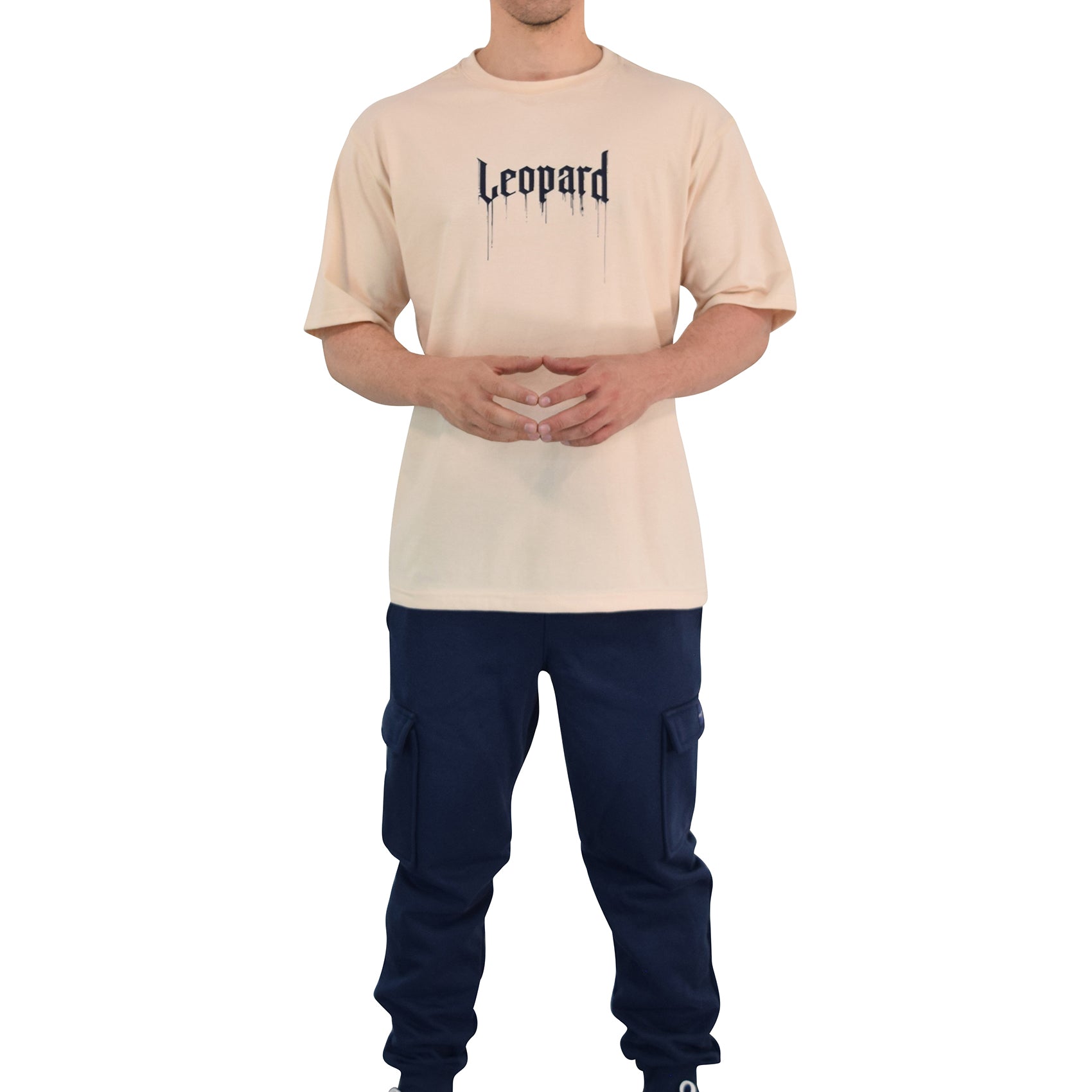 Playera Oversized War Dog Sand