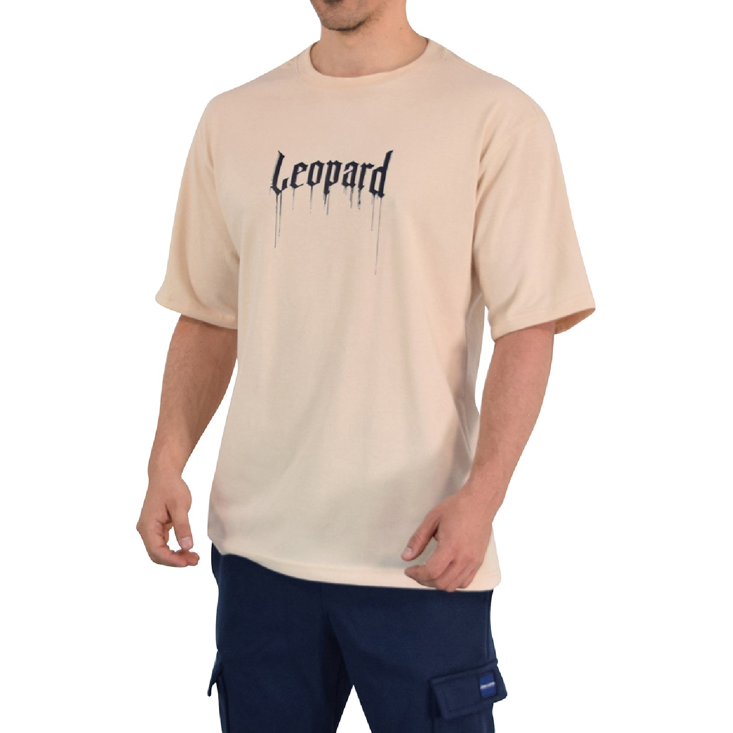 Playera Oversized War Dog Sand