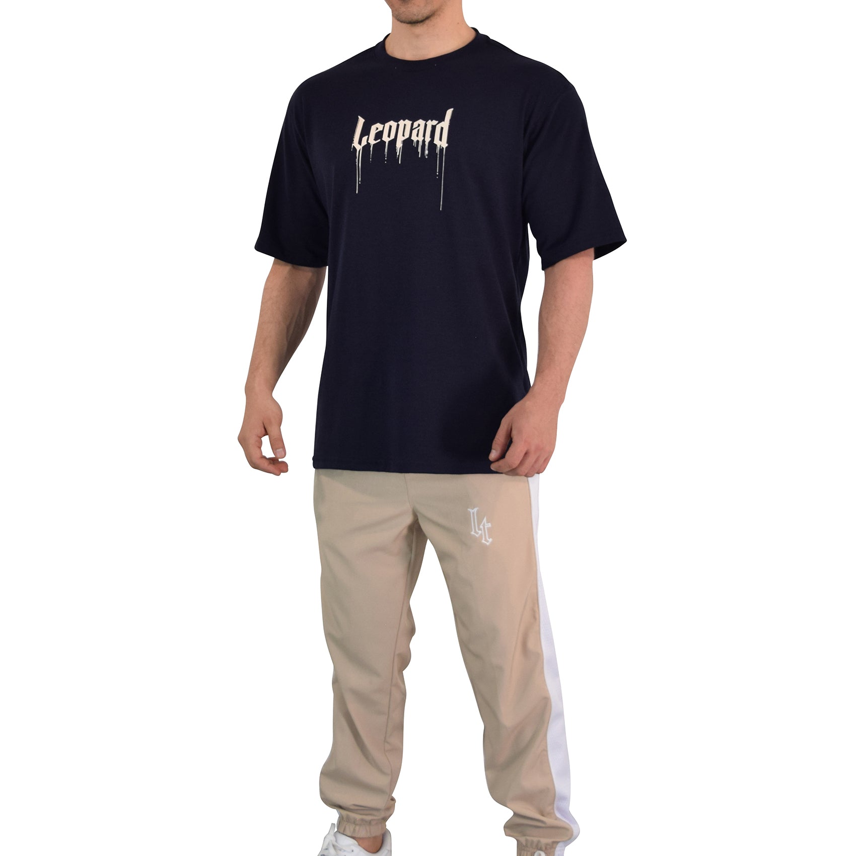 Playera Oversized War Dog Navy
