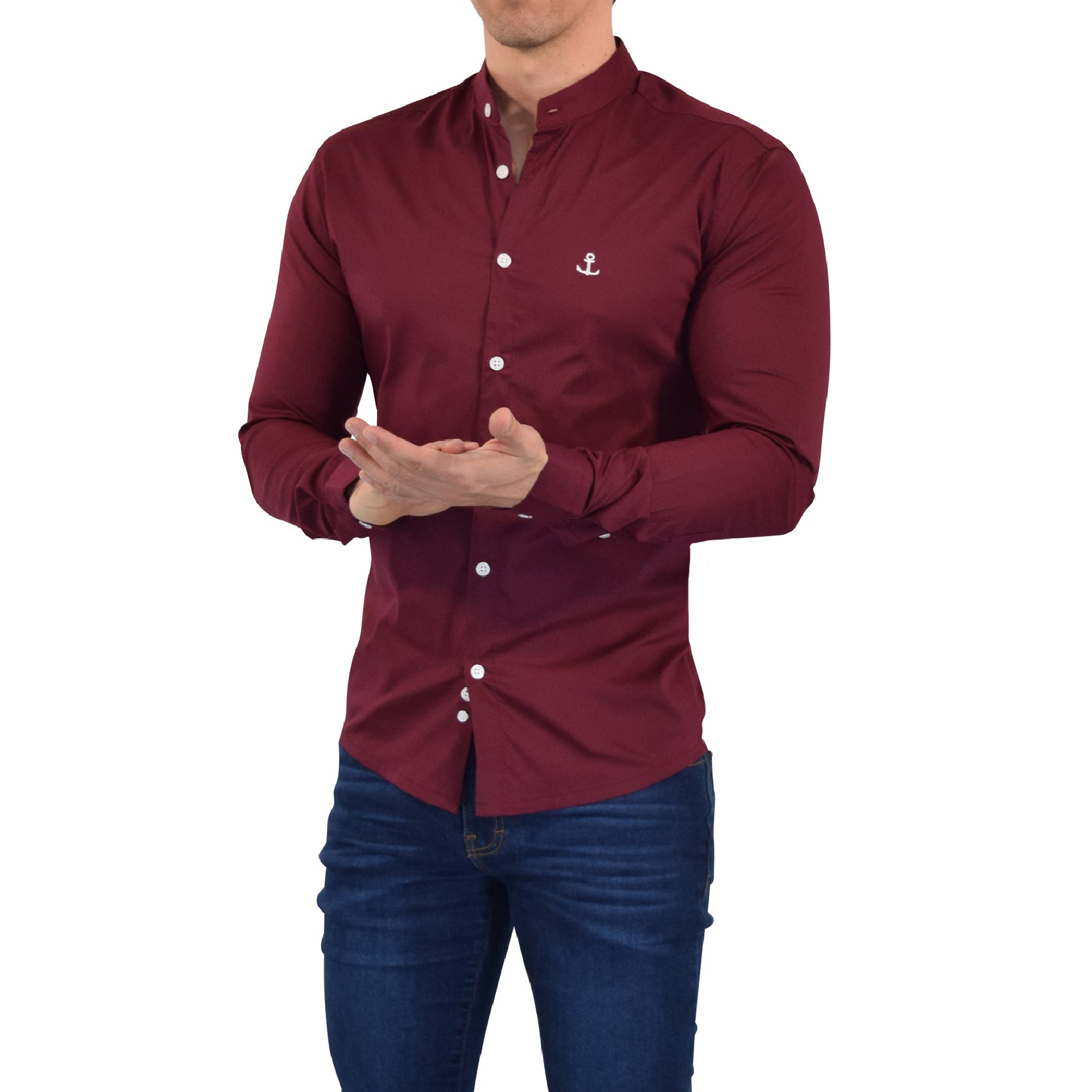 Cómo Combinar Camisa Vino Combinaciones Hombre Outfit Camisa Camisas Para Hombre Color Vino Tinto Con Pantalon