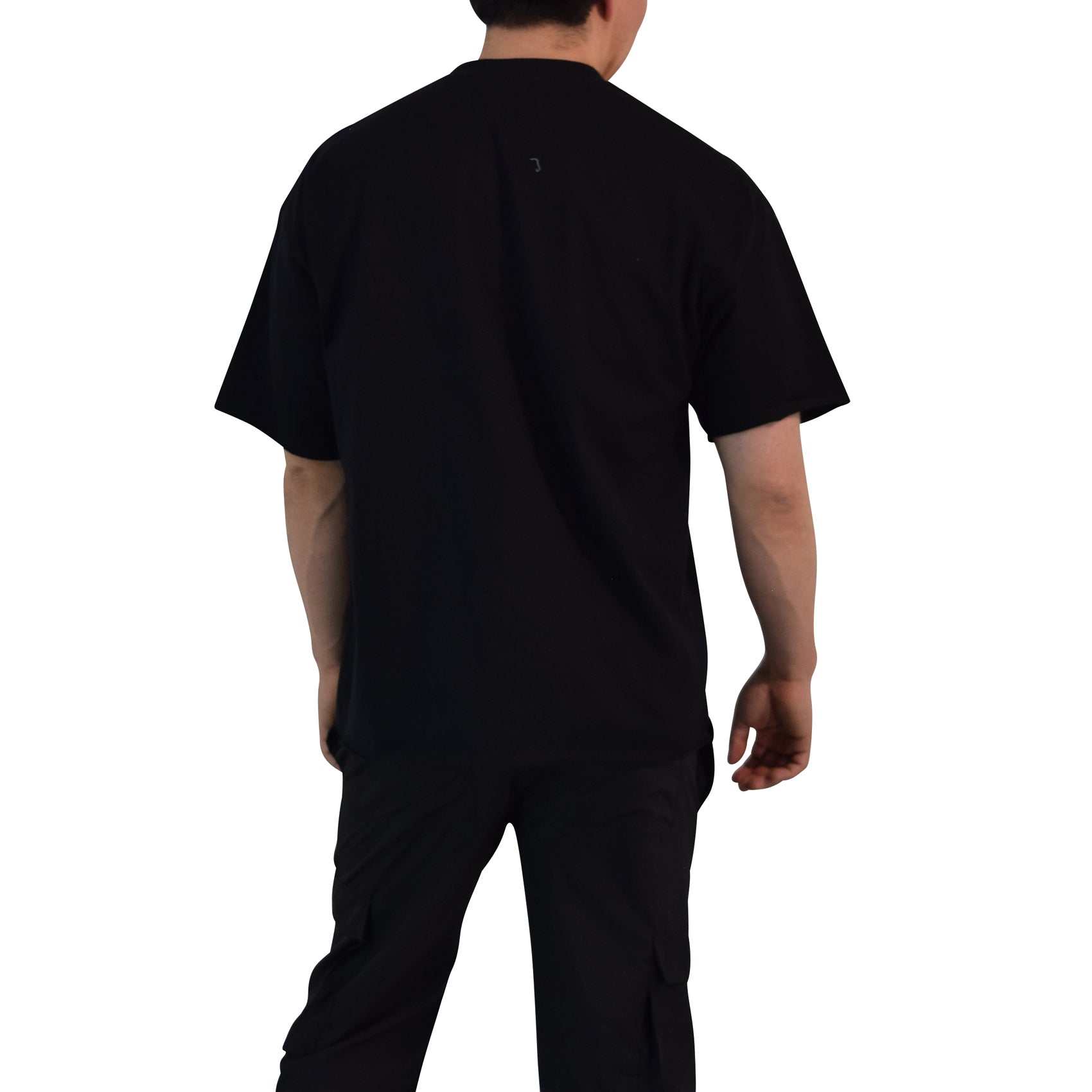 Heavy Cropped Tee Black