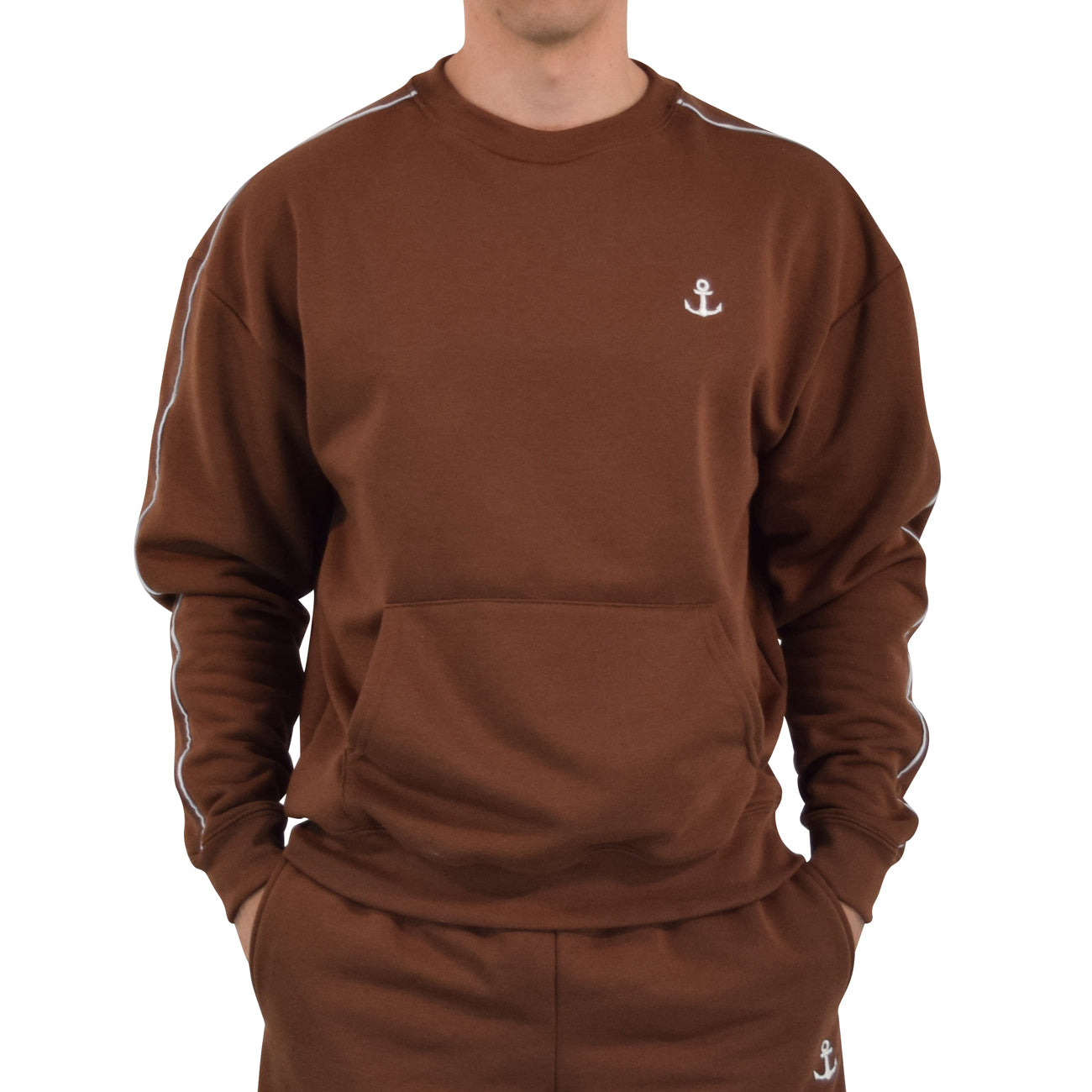 Hoodie Crewneck Heavyweight Champ Brown