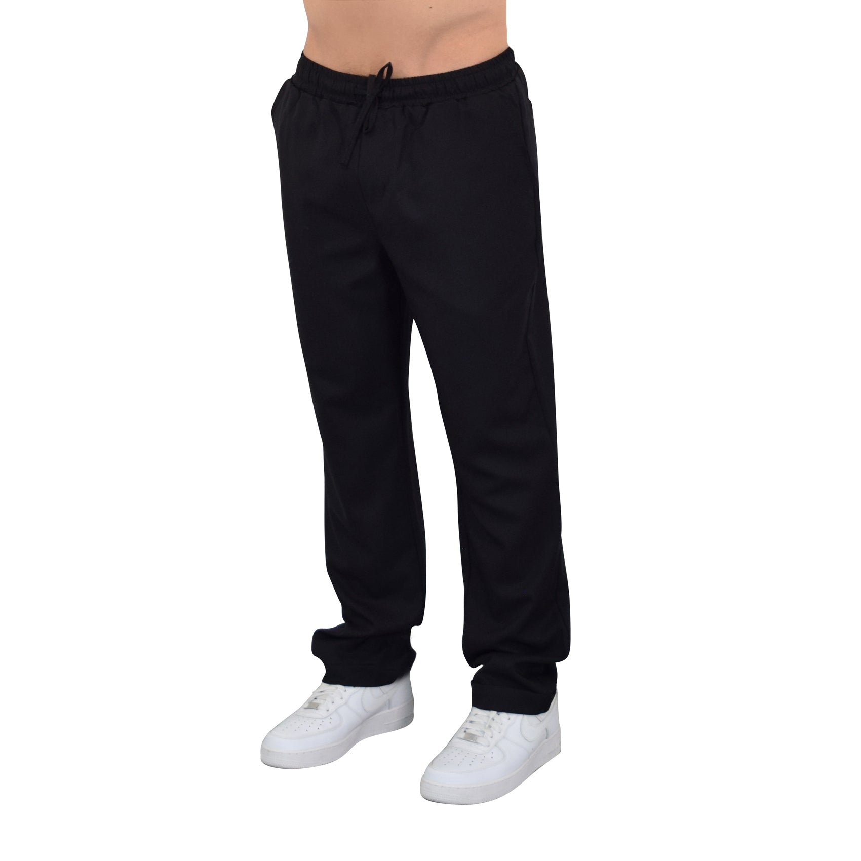 Smart Trouser Straight Relaxed Fit Black