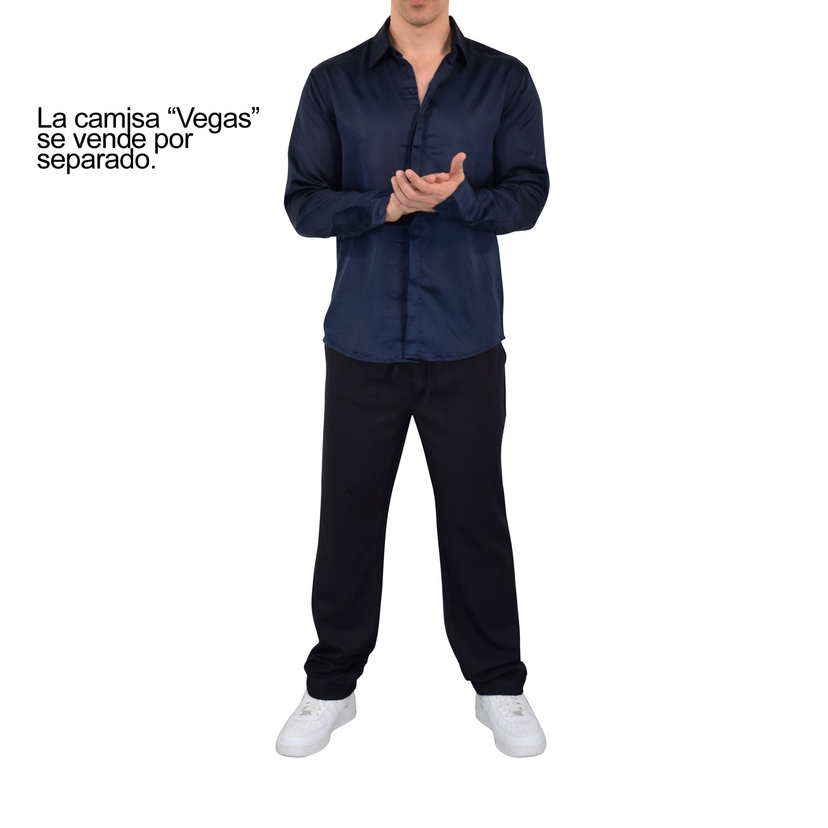 Smart Trouser Straight Relaxed Fit Black
