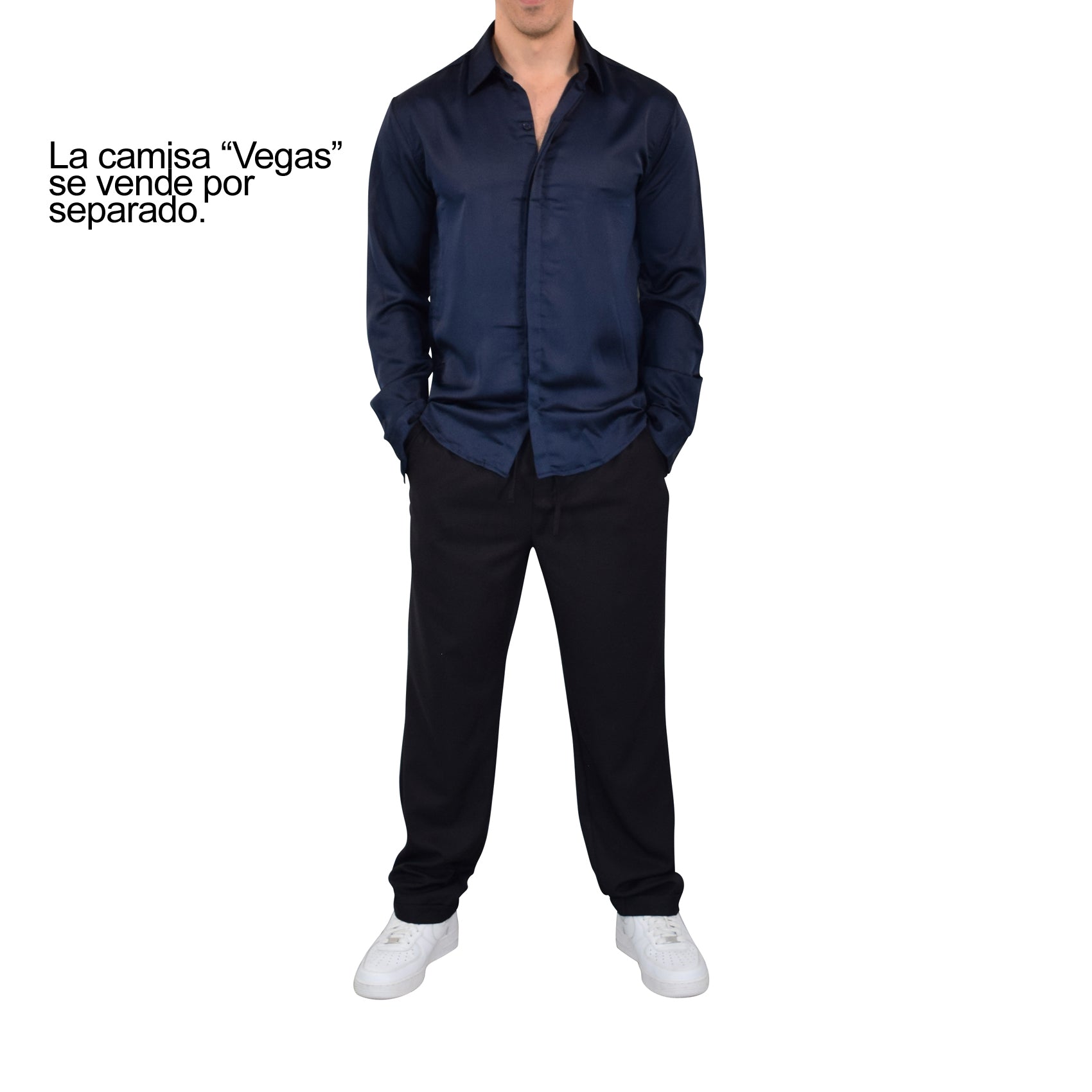 Smart Trouser Straight Relaxed Fit Black