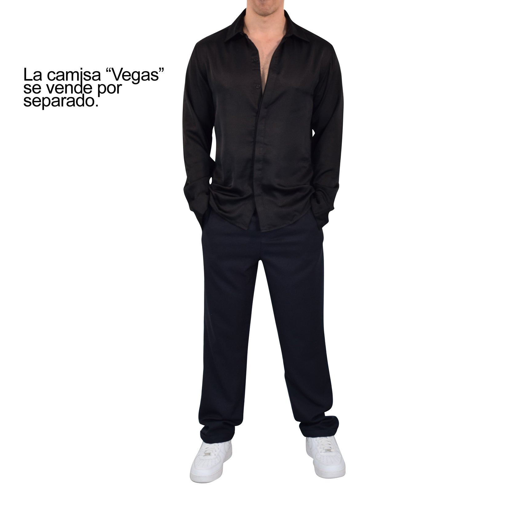 Smart Trouser Straight Relaxed Fit Navy