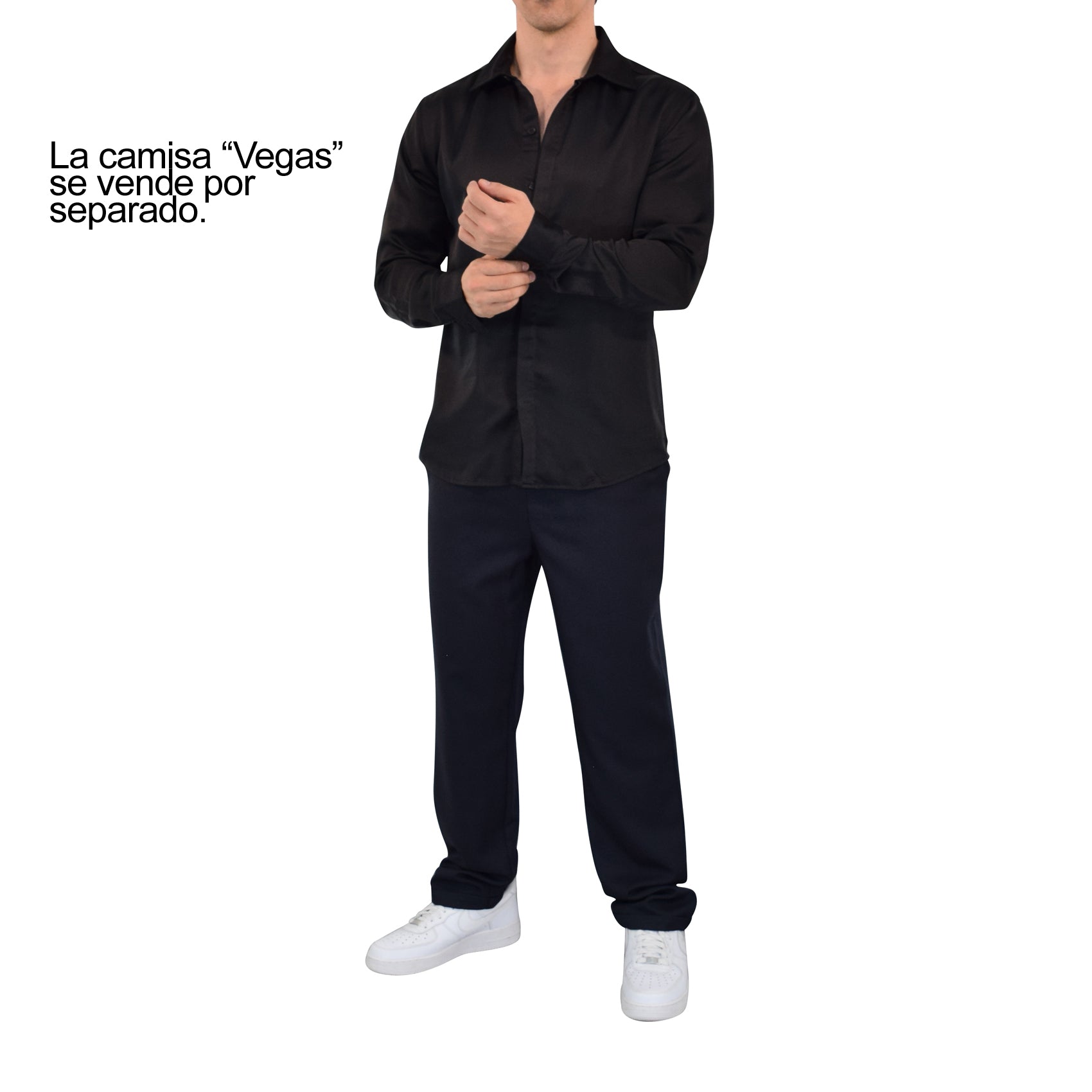 Smart Trouser Straight Relaxed Fit Navy