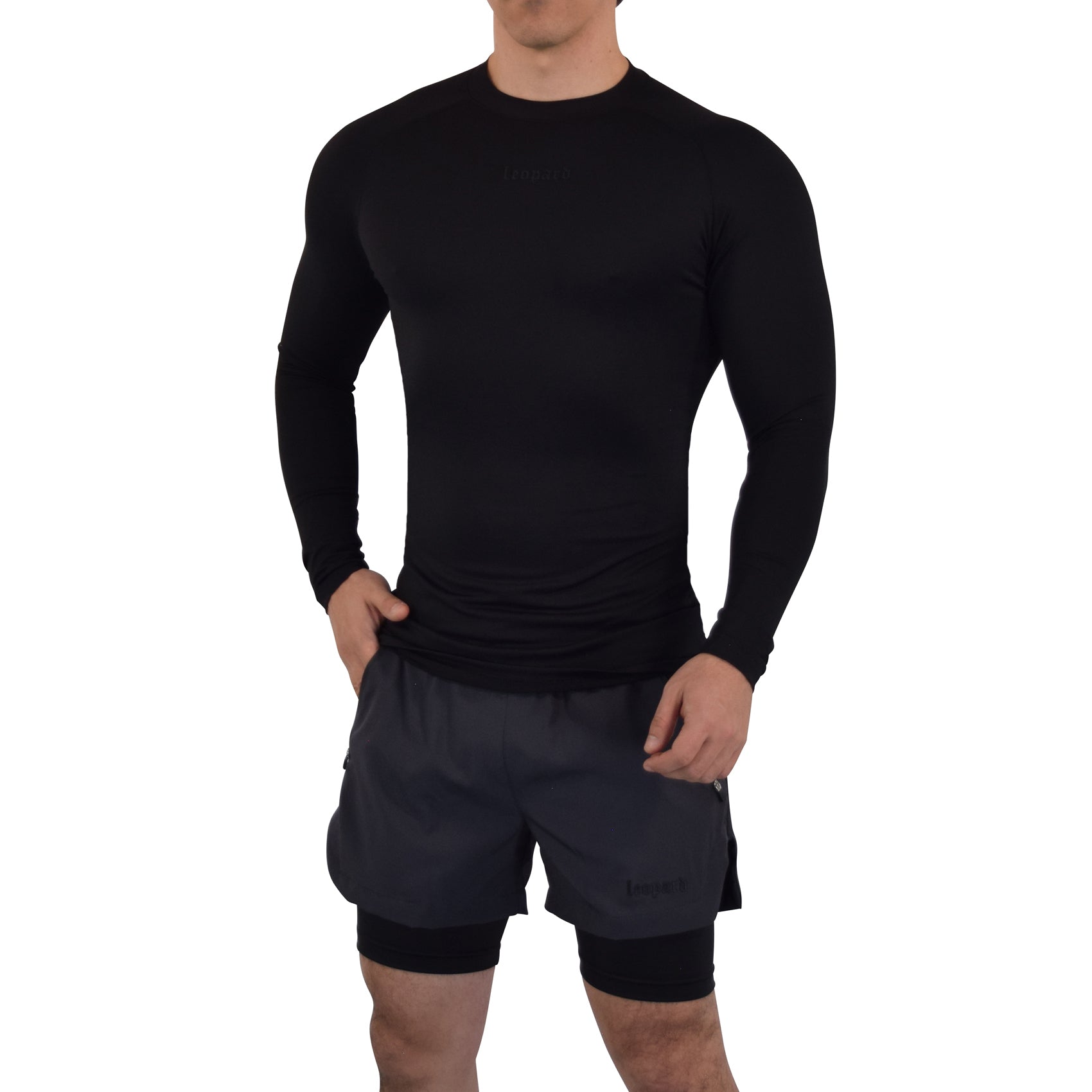 Speed Compression Long Sleeve T-Shirt Night Black