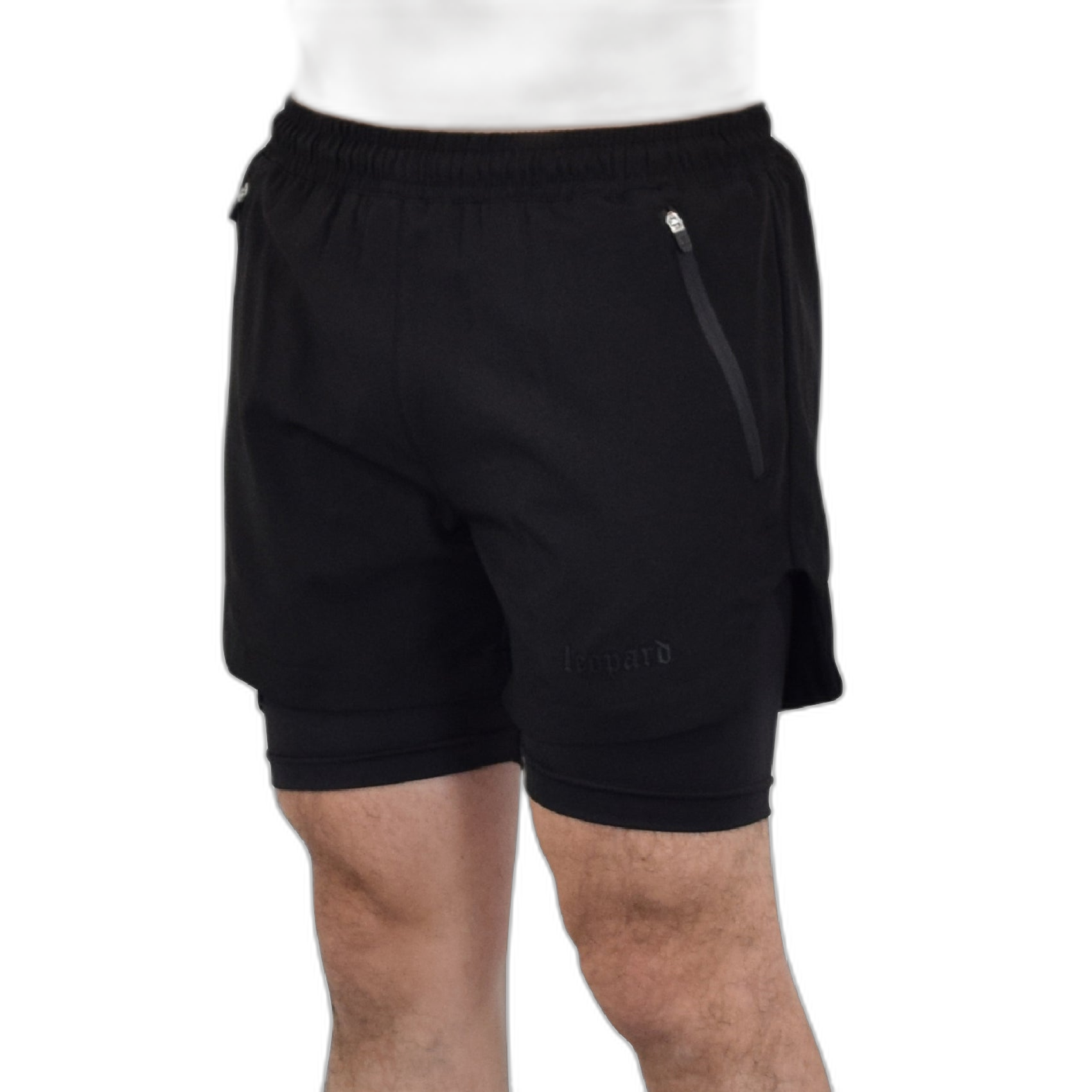 Speed Compression Short Night Black Logo Black