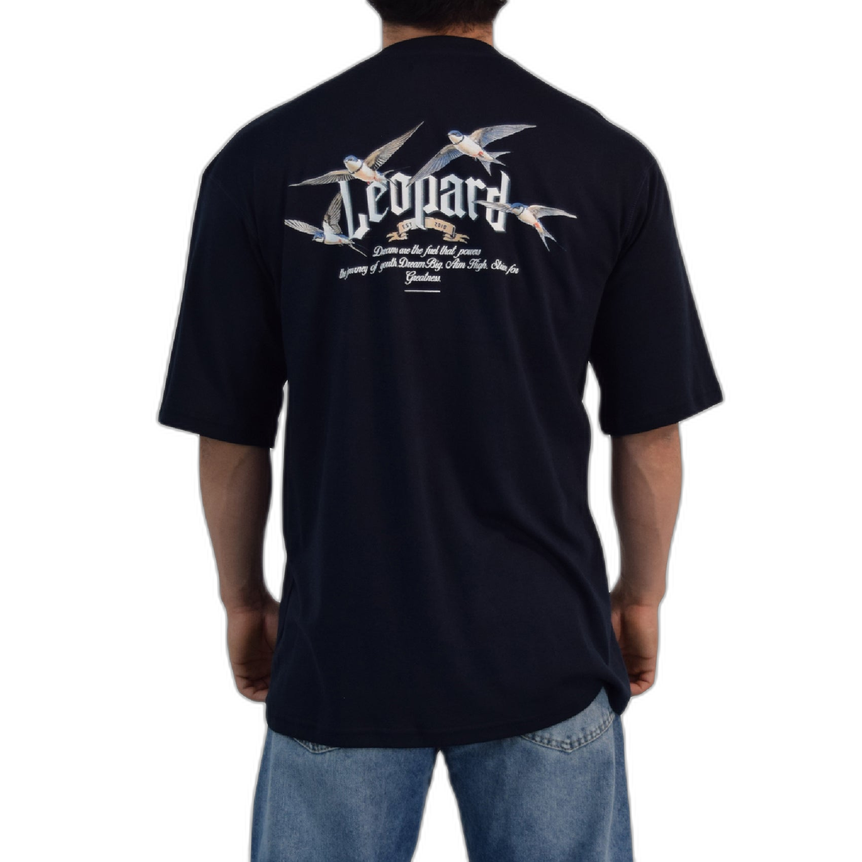 Playera Oversized Freedom Woodswallow Navy