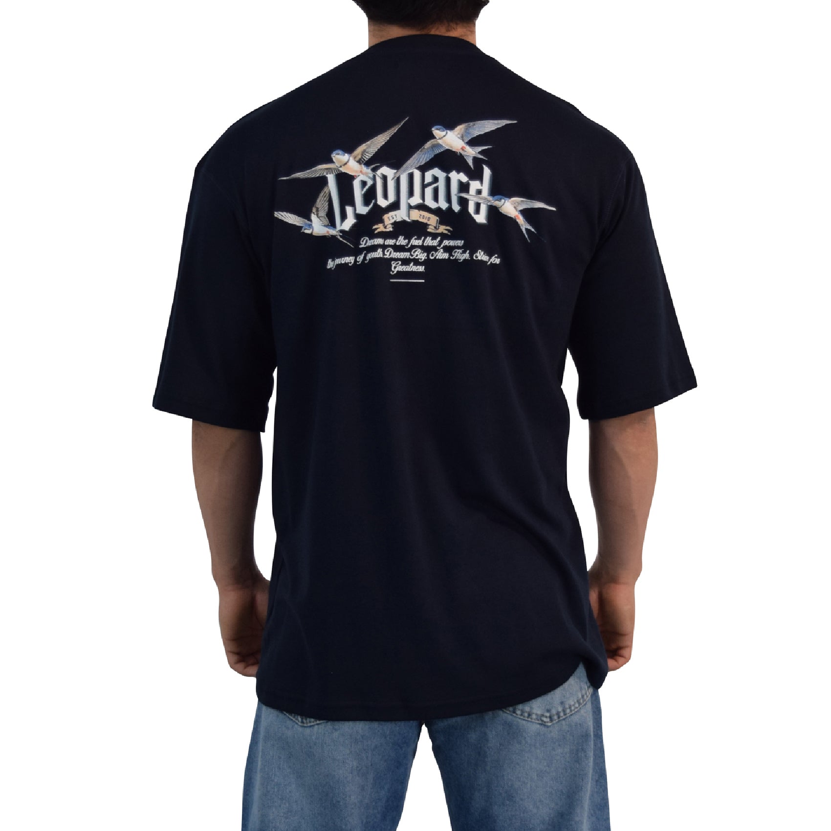 Playera Oversized Freedom Woodswallow Navy