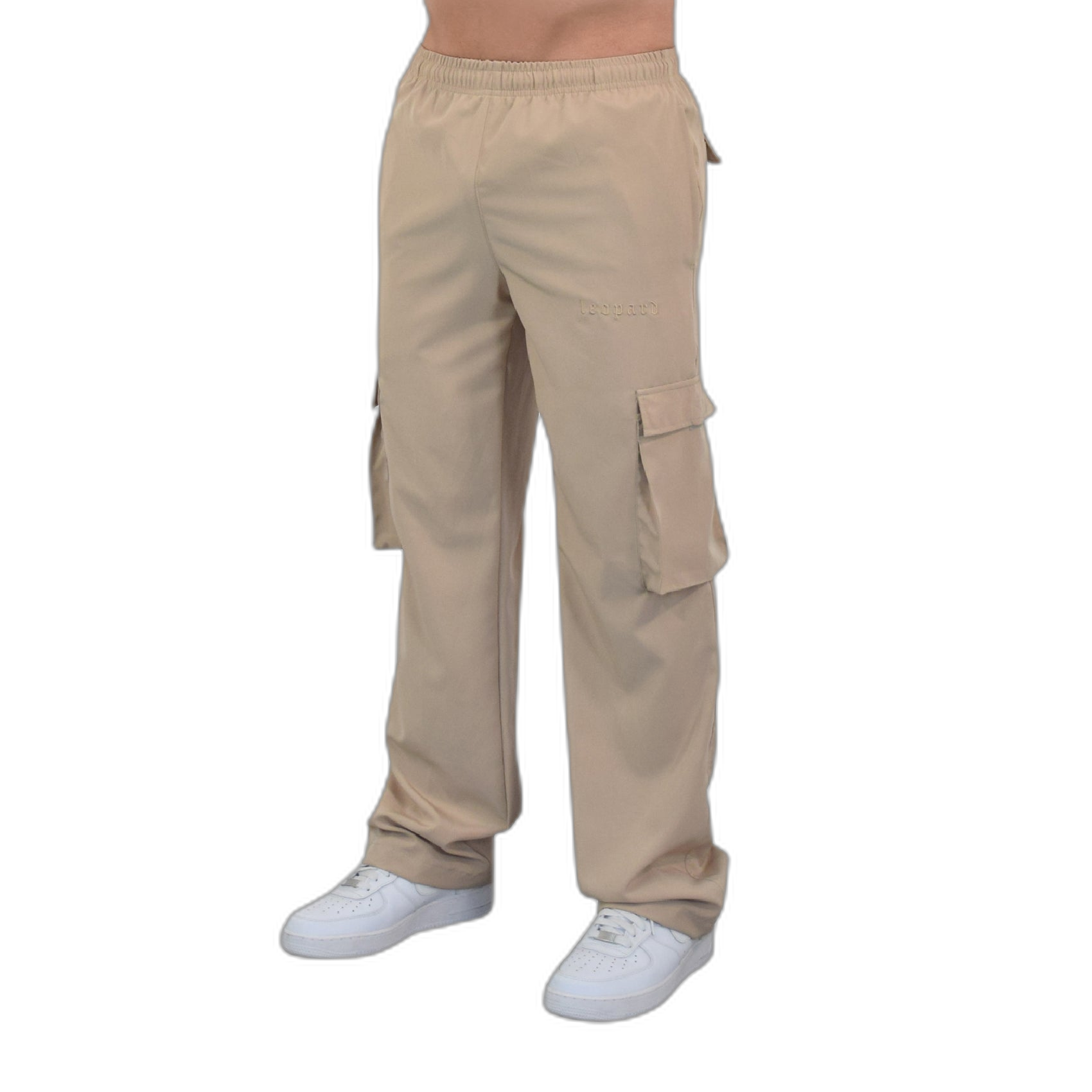 Parachute Cargo Track Pants Trouser Sand