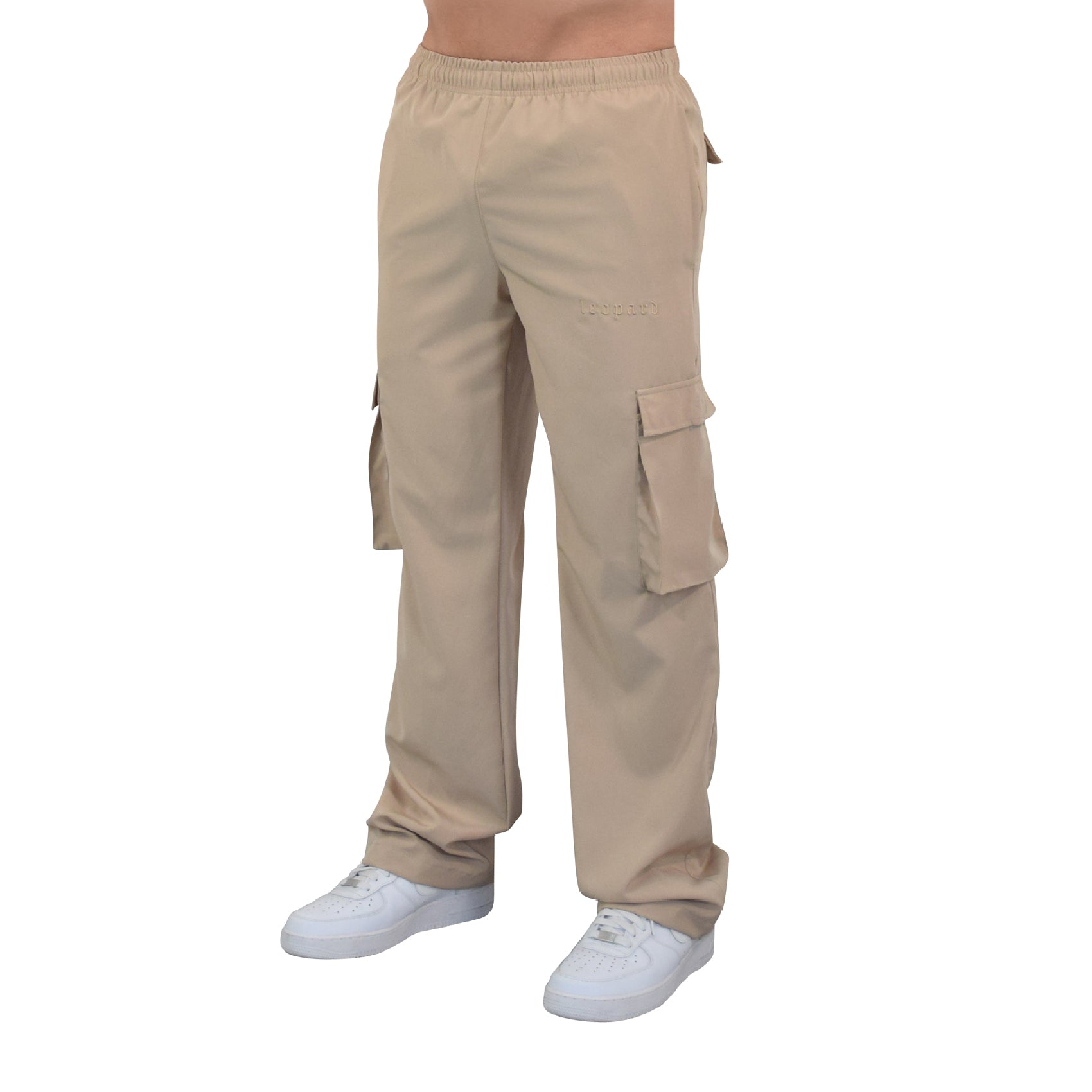 Parachute Cargo Track Pants Trouser Sand