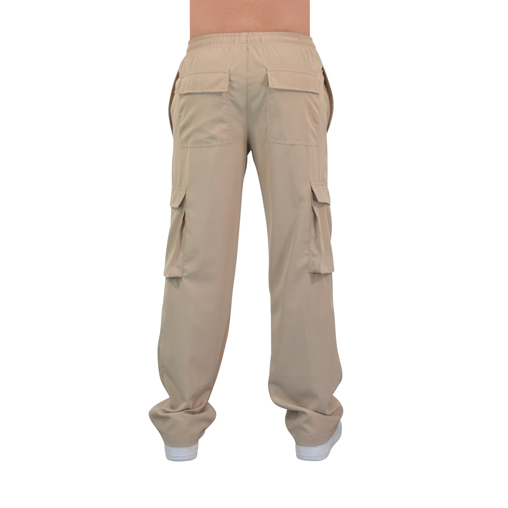 Parachute Cargo Track Pants Trouser Sand