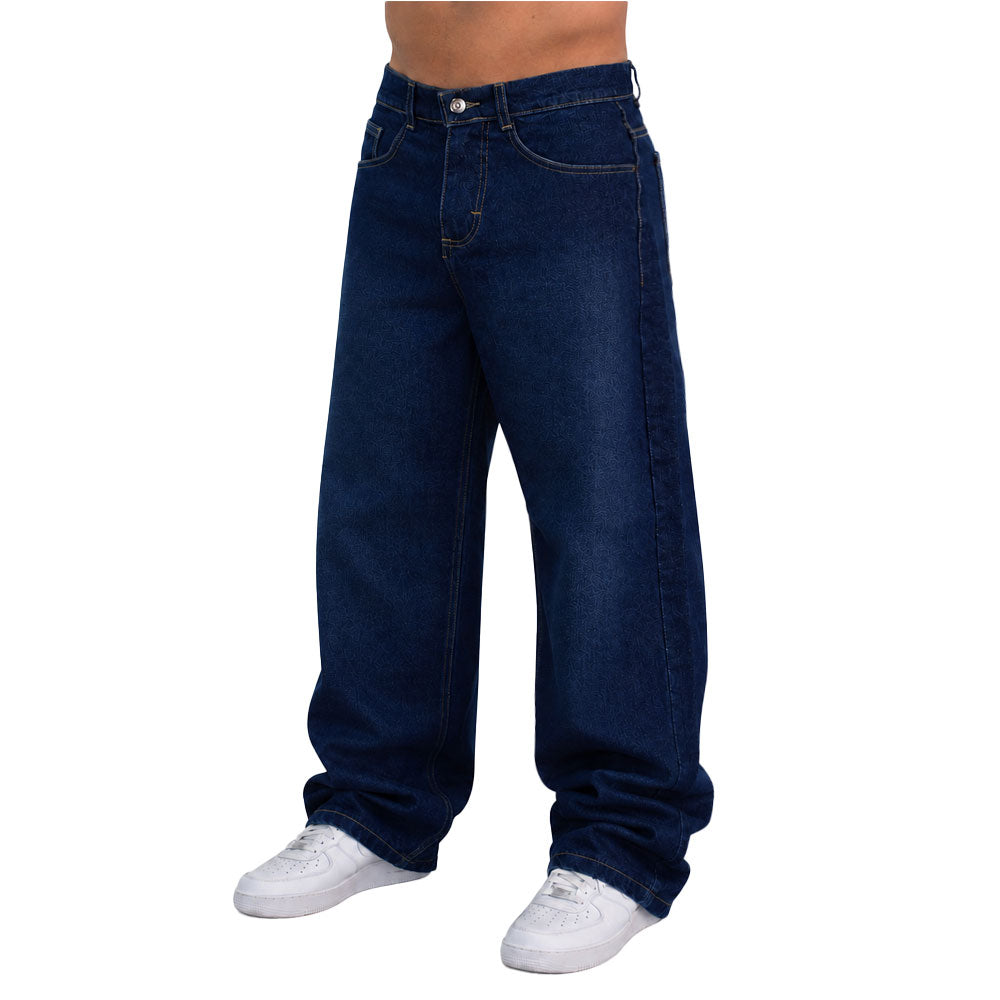 Ultra Relaxed Baggy Jeans Navy Blue