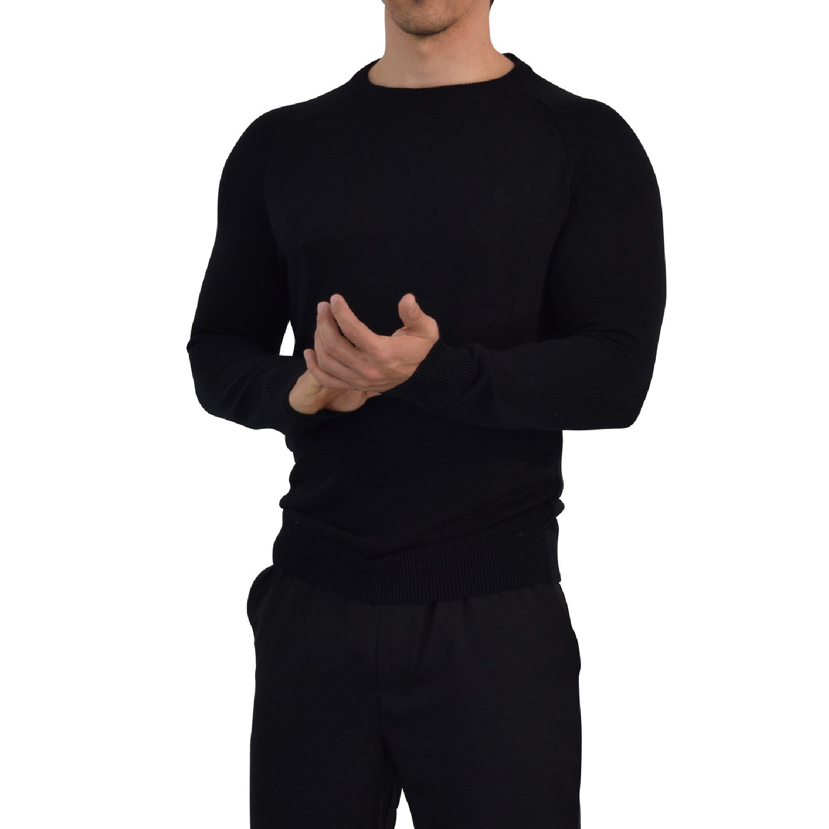 Bambu Ranglan Sweater Black