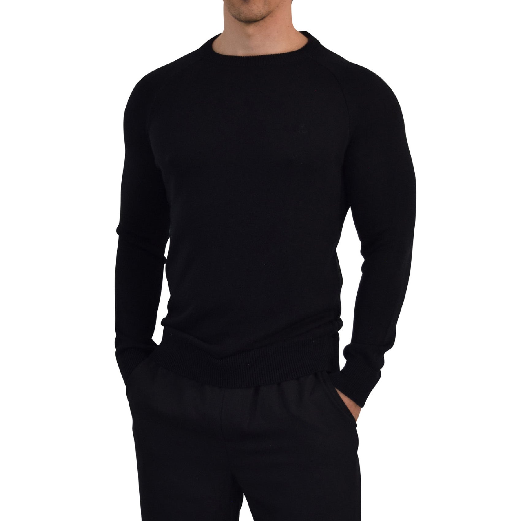 Bambu Ranglan Sweater Black