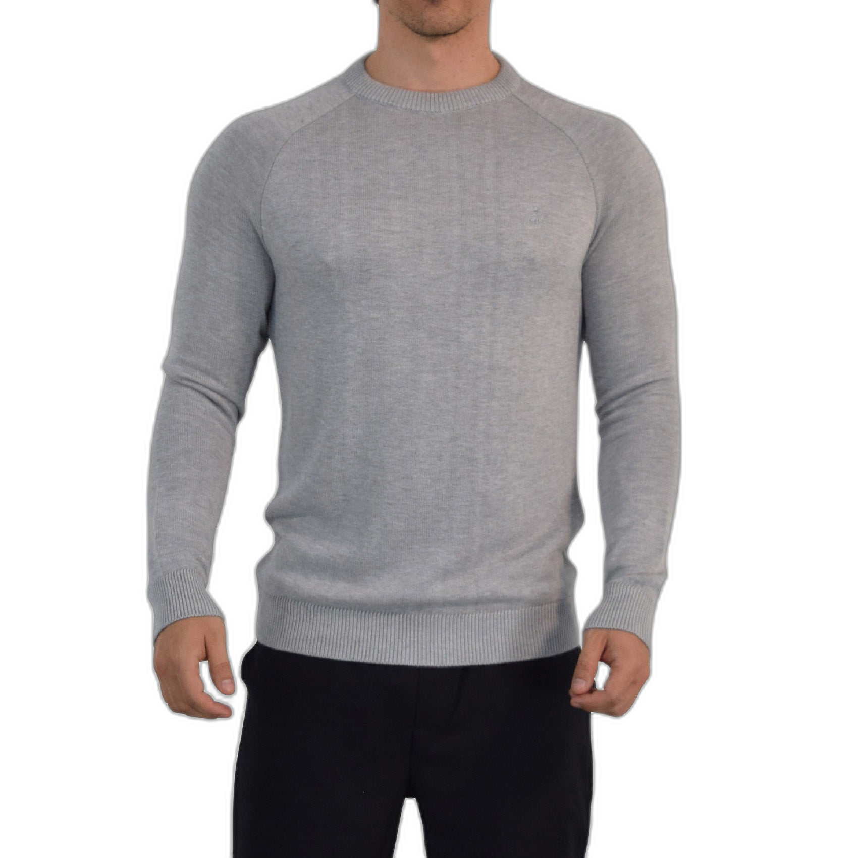 Bambu Ranglan Sweater Pearl Gray