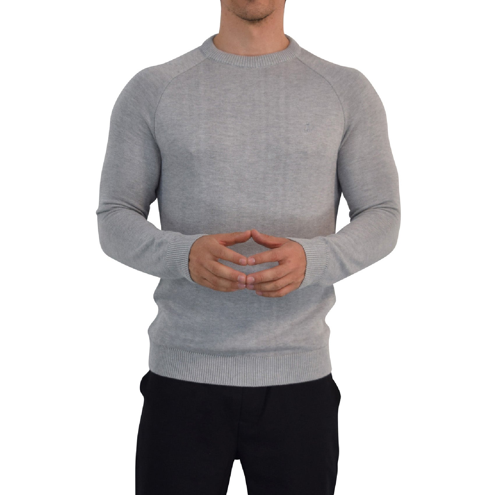 Bambu Ranglan Sweater Pearl Gray