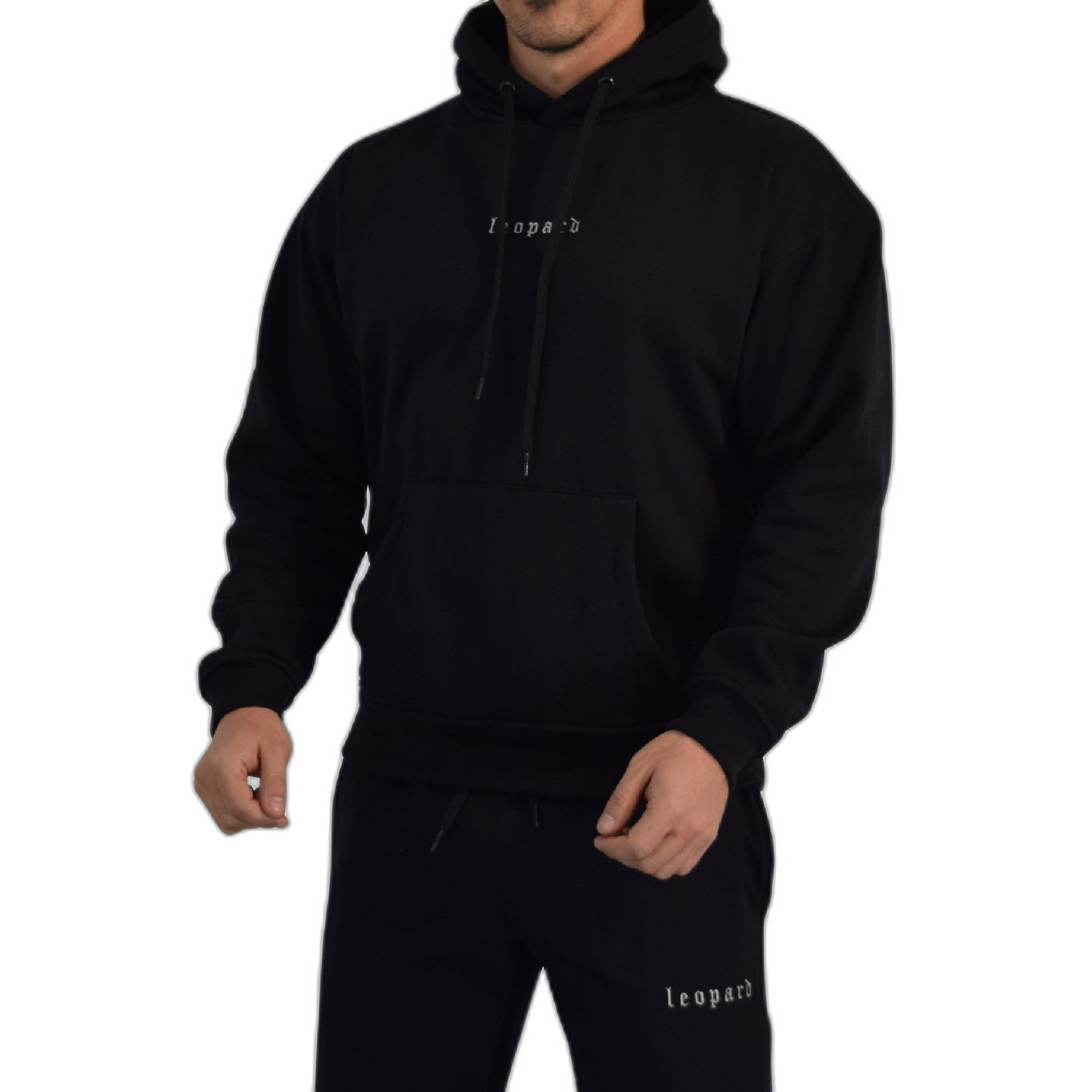 Training Hoodie Oversized Building Your Best Version Black