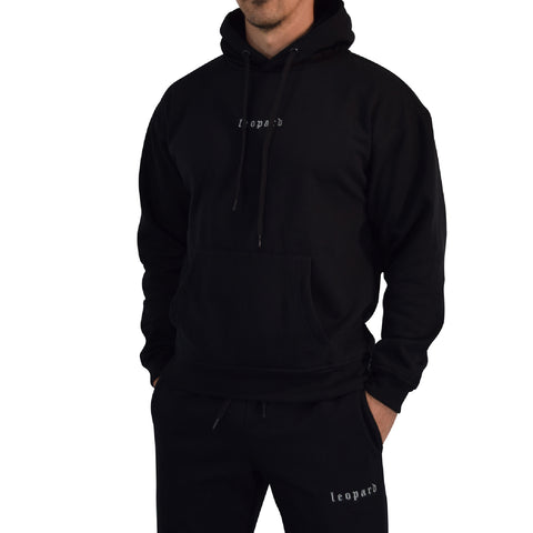 Training Hoodie Oversized Building Your Best Version Black