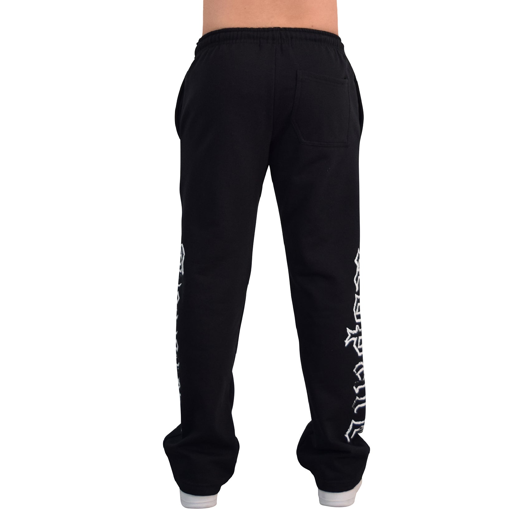 Jogger Straight Fit Brushed Power Logo Black