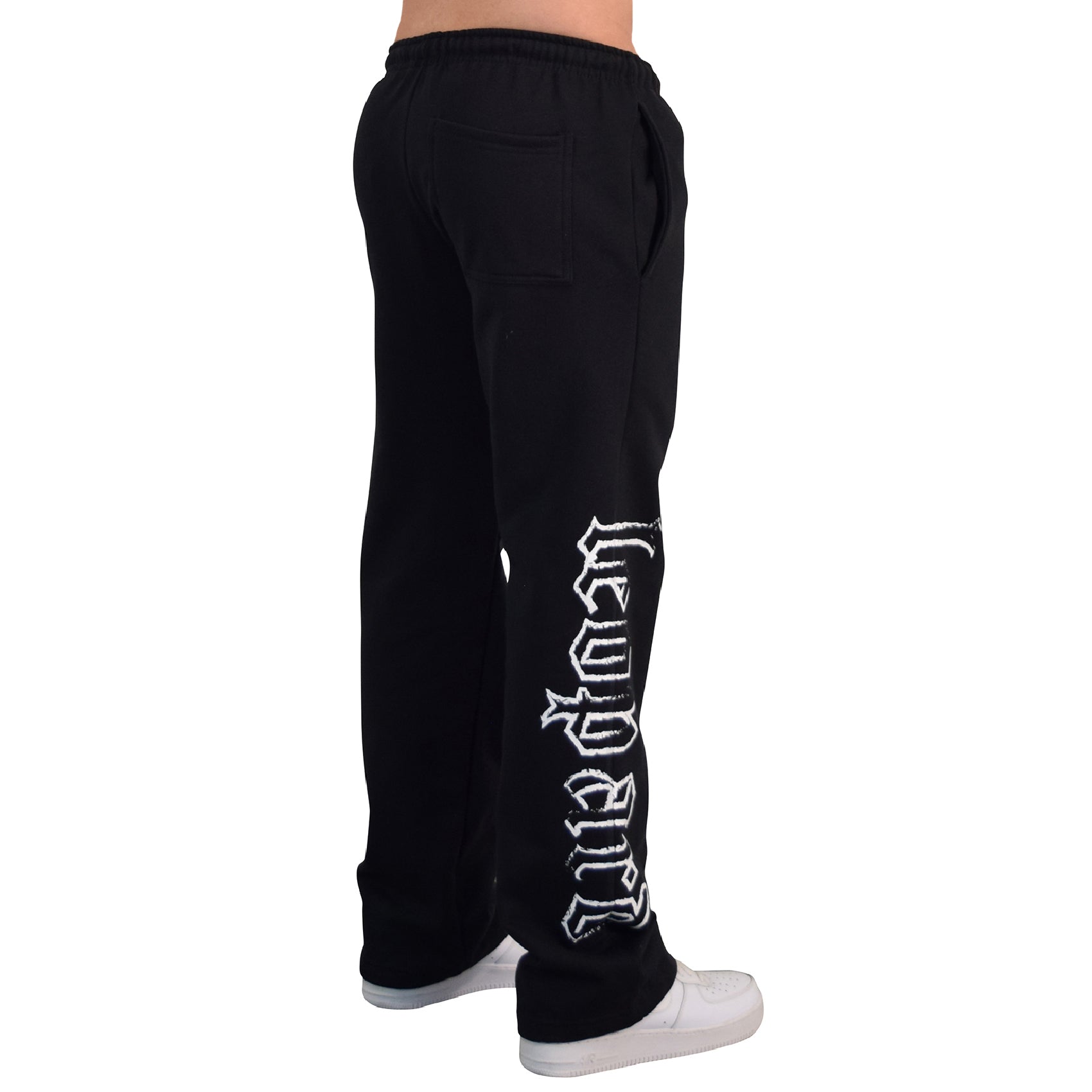 Jogger Straight Fit Brushed Power Logo Black