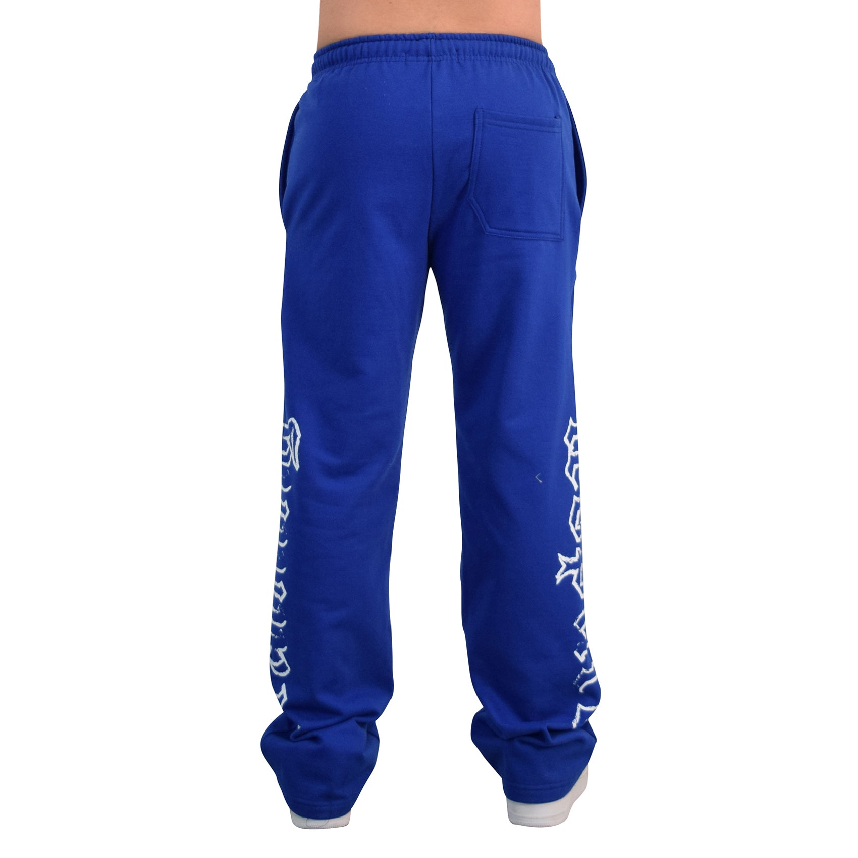 Jogger Straight Fit Brushed Power Logo Royal