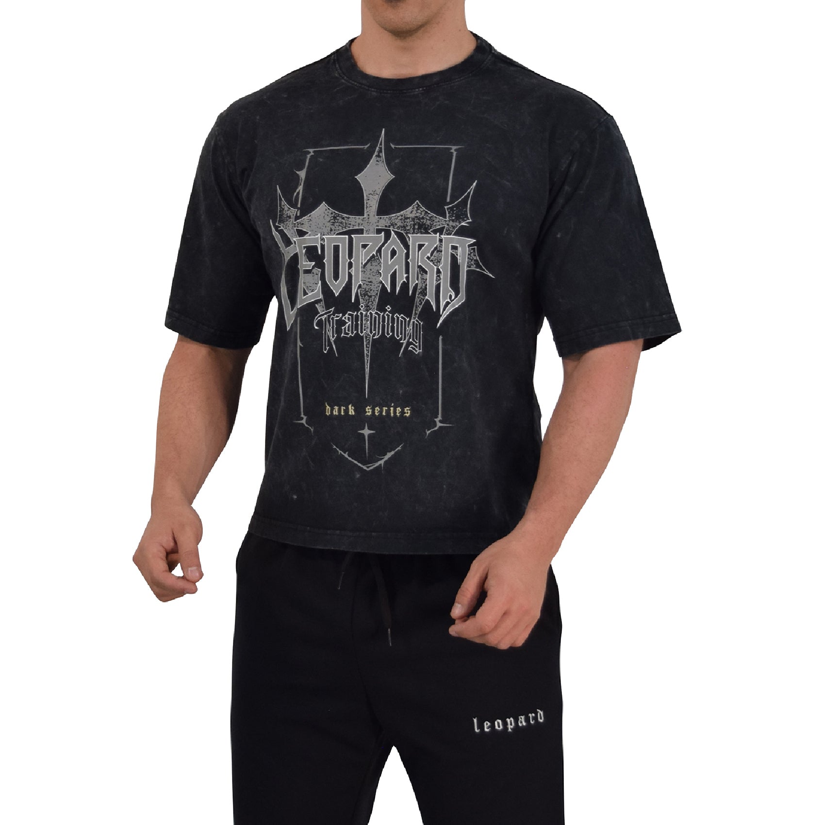 Playera Boxy | Oversized Fit Dark Series Celtic Acid Black