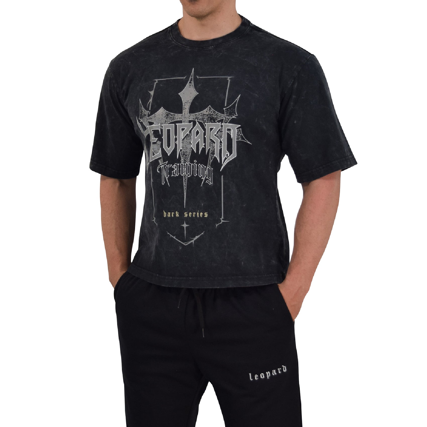 Playera Boxy | Oversized Fit Dark Series Celtic Acid Black