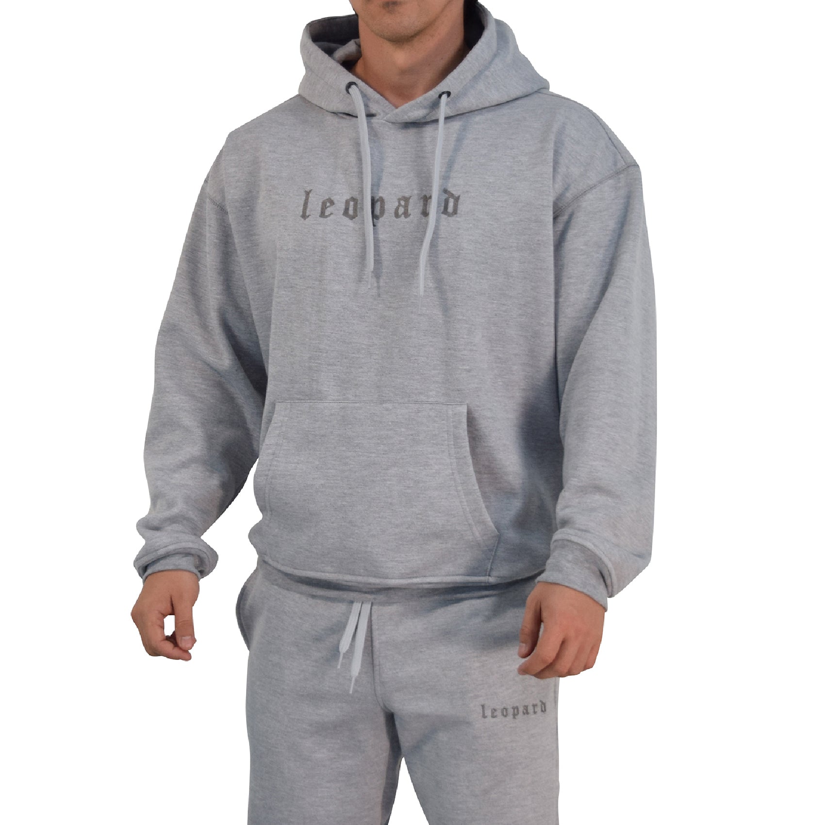 Chillout Hoodie Oversized Gray Power Logo
