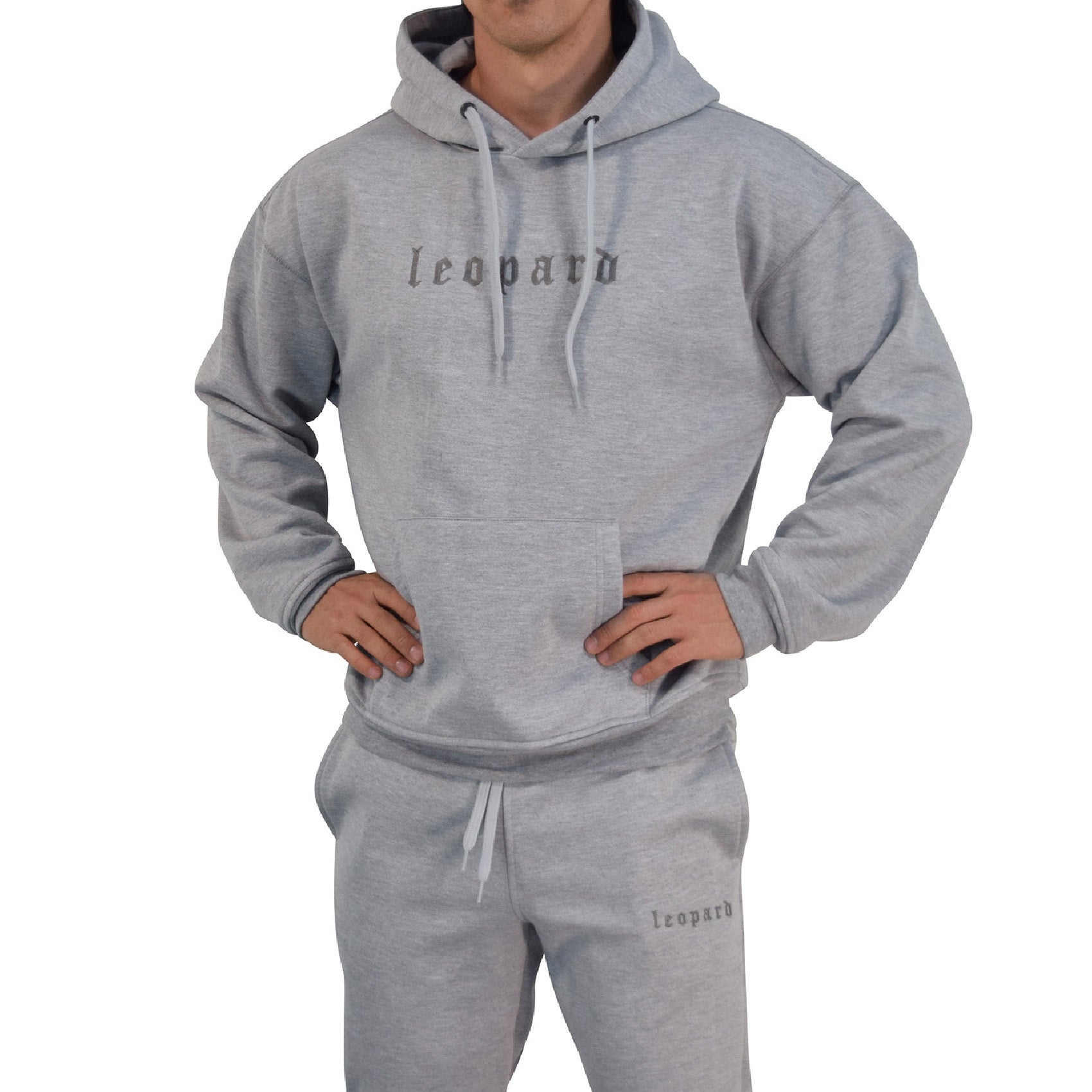 Chillout Hoodie Oversized Gray Power Logo