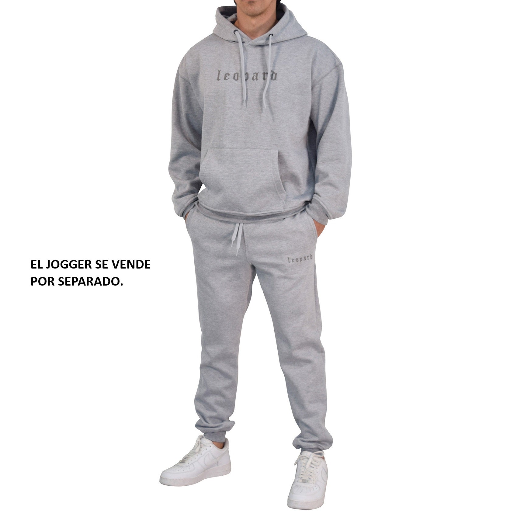 Chillout Hoodie Oversized Gray Power Logo
