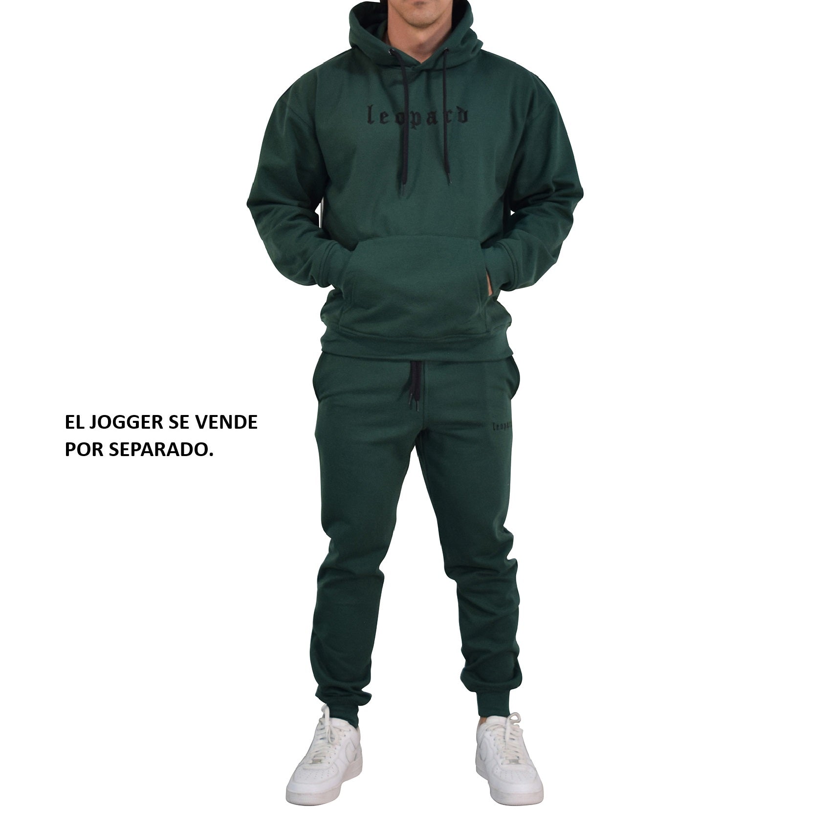 Chillout Hoodie Oversized Dark Green Power Logo