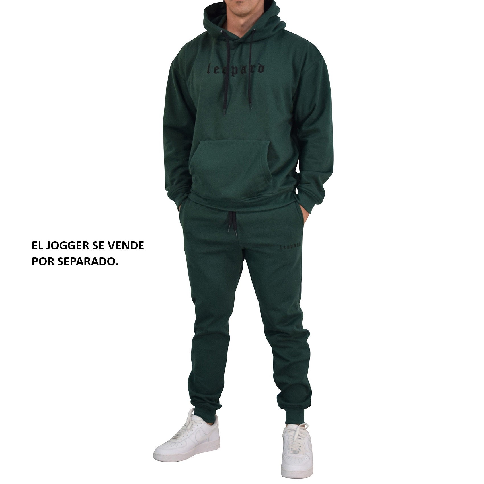 Chillout Hoodie Oversized Dark Green Power Logo