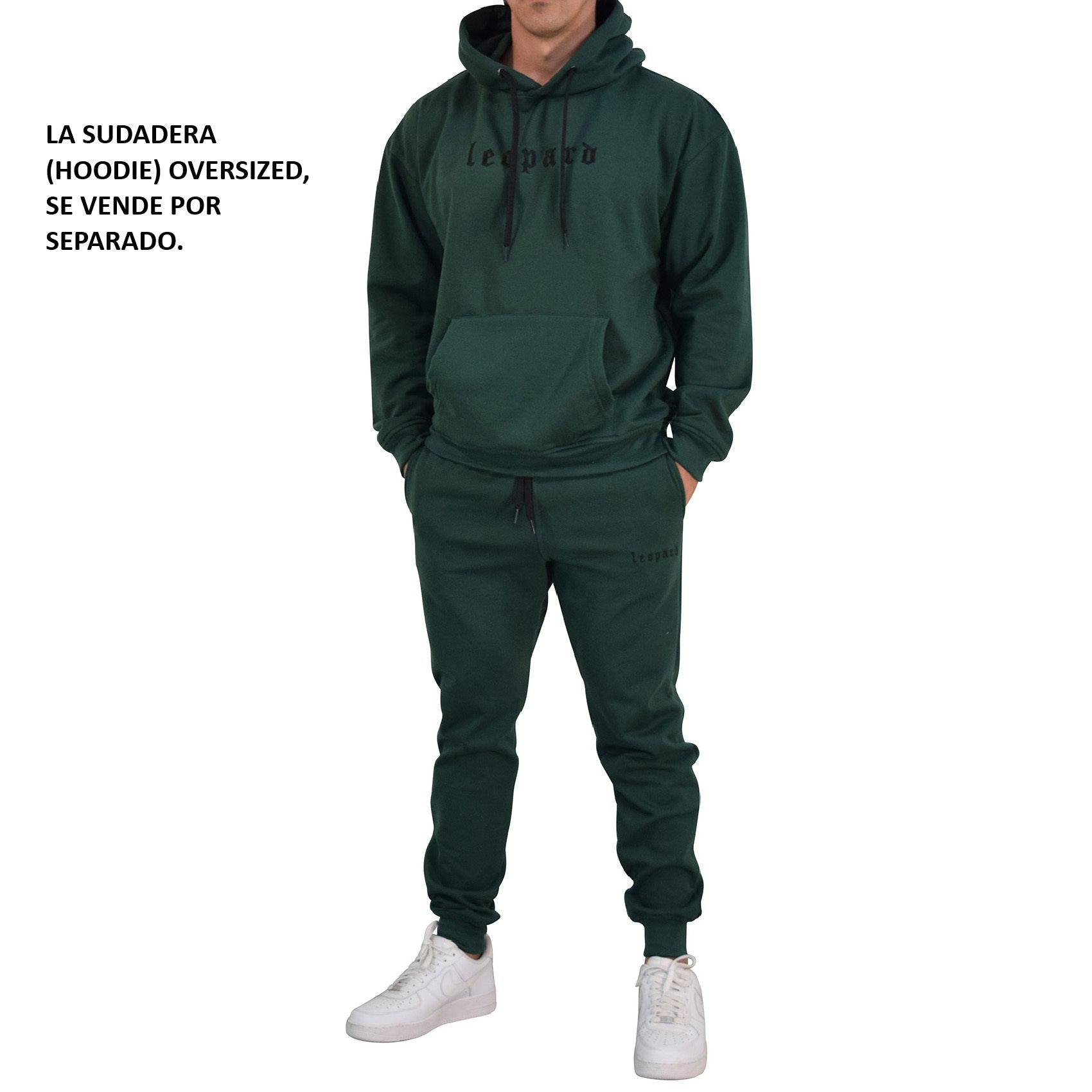 Chillout Jogger Dark Green Power Logo