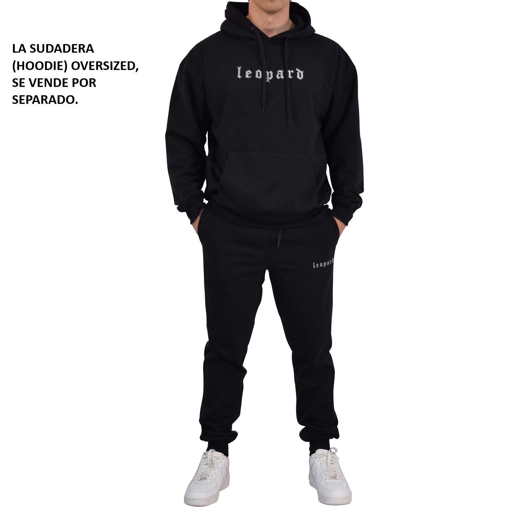 Chillout Jogger Deep Black Power Logo