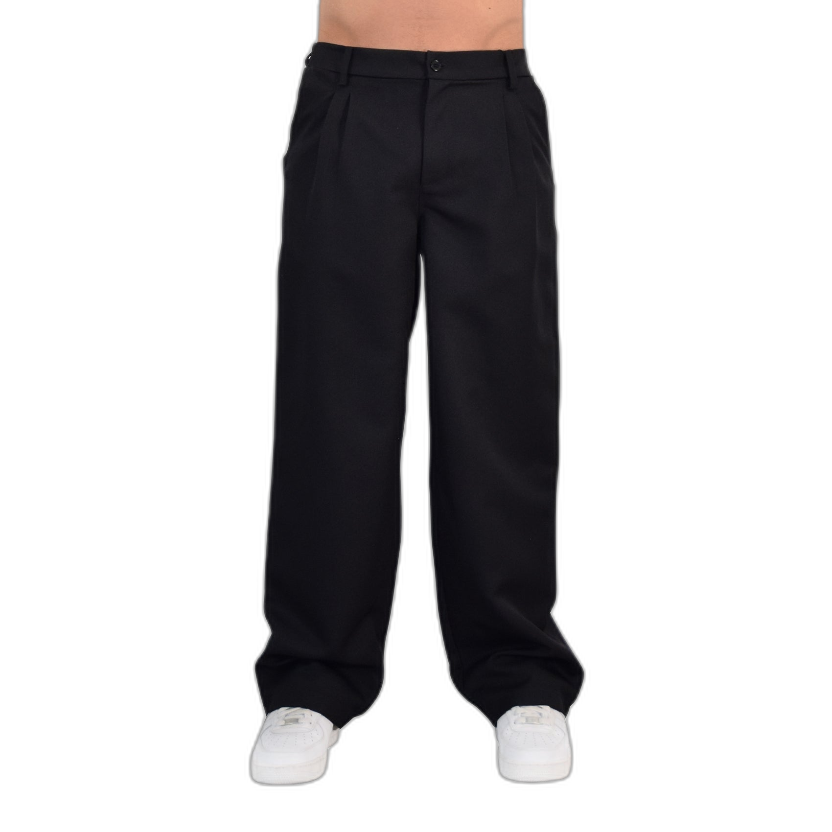 Nice Guy Trouser Ultra Relaxed Straight Fit Black