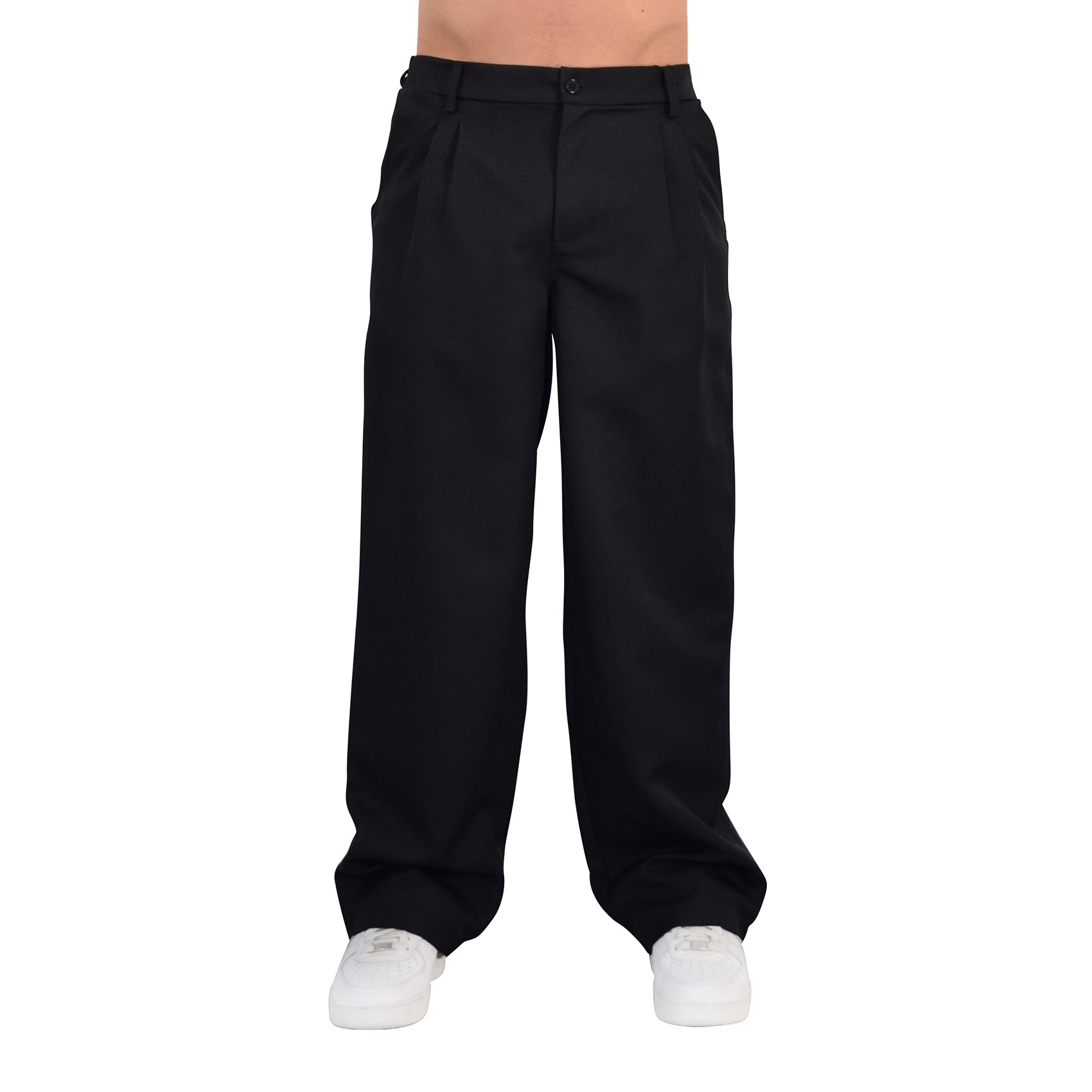 Nice Guy Trouser Ultra Relaxed Straight Fit Black