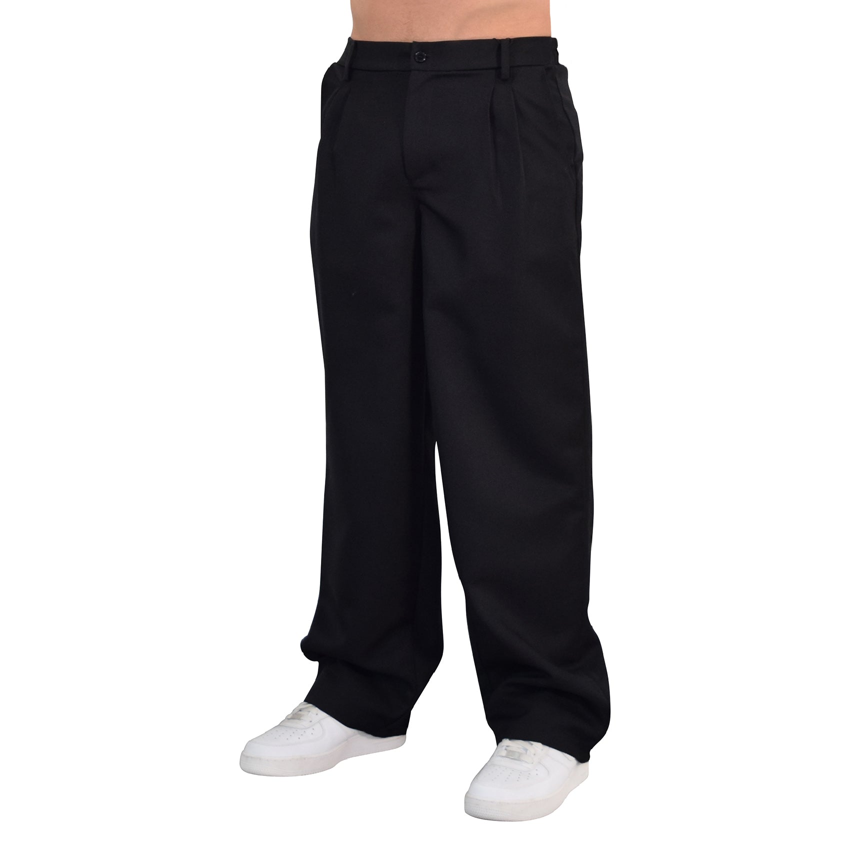 Nice Guy Trouser Ultra Relaxed Straight Fit Black
